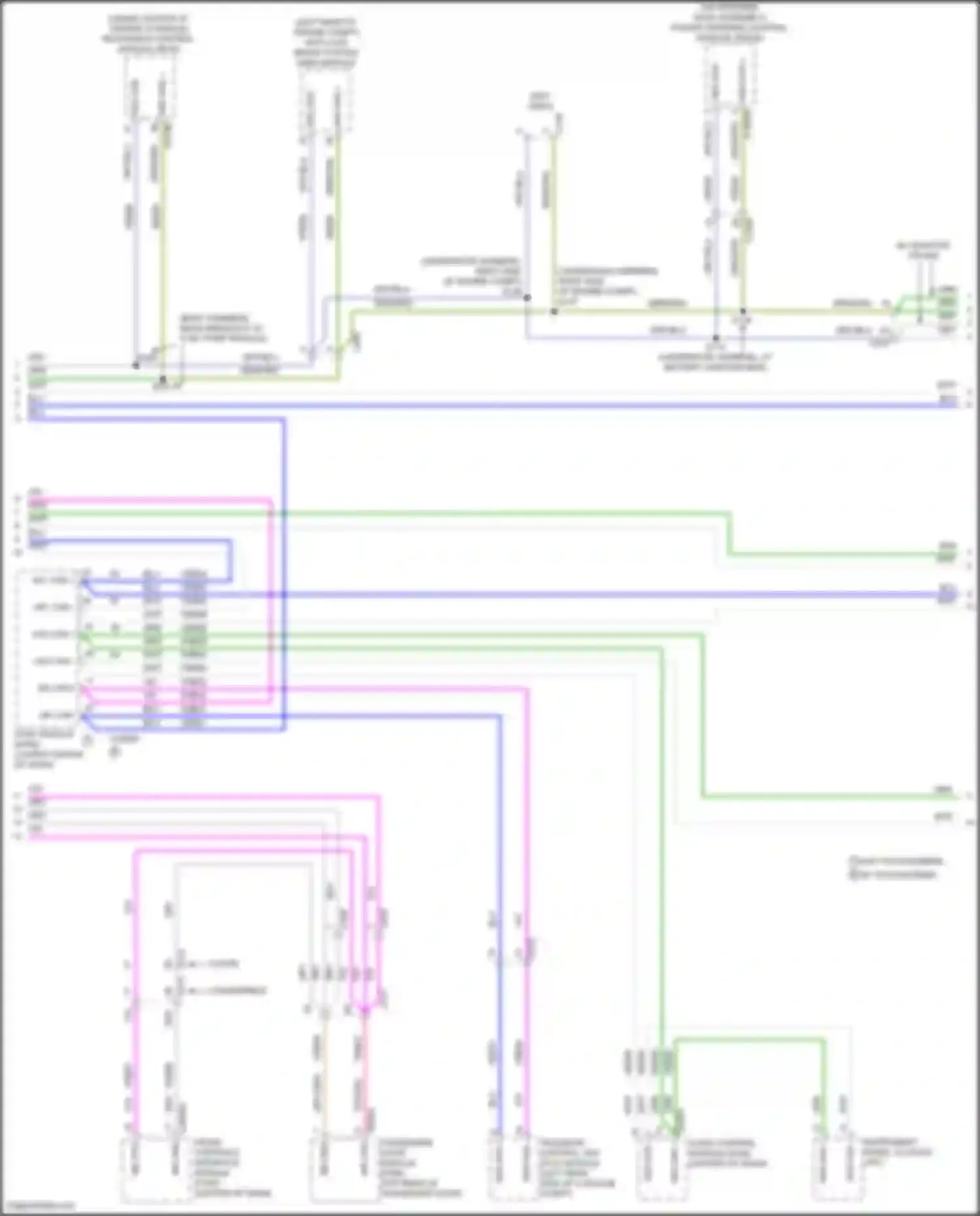 Mustang Ford VI facelift (2017-2023): Computer data lines circuit, w/ memory (2 of 3)