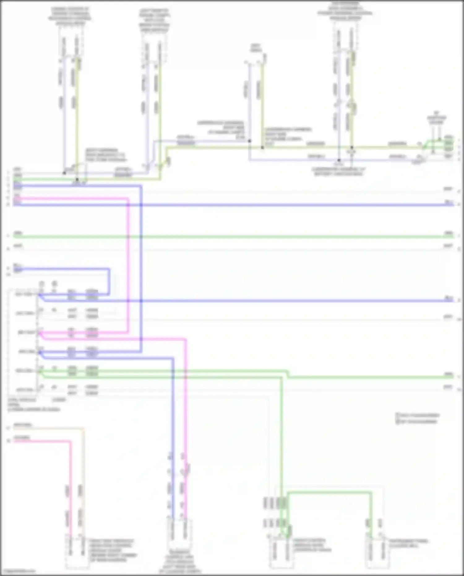 Mustang Ford VI facelift (2017-2023): Computer data lines circuit, w/o memory (2 of 3)