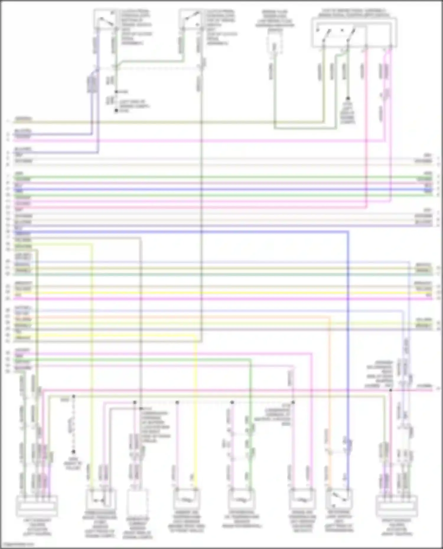 Mustang Ford VI facelift (2017-2023): Wiring diagram engine performance 2.3l turbo (3 of 8)