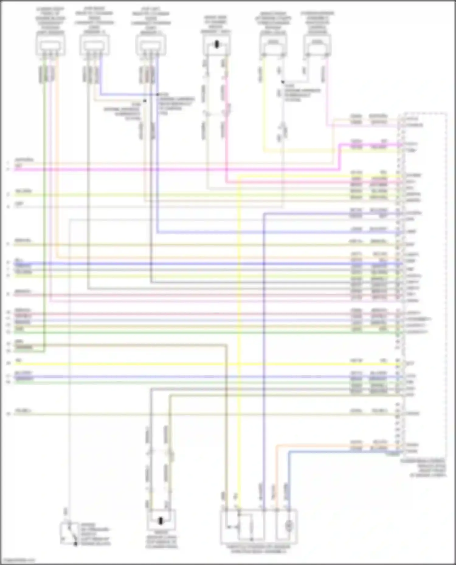 Mustang Ford VI facelift (2017-2023): Wiring diagram engine performance 2.3l turbo (8 of 8)
