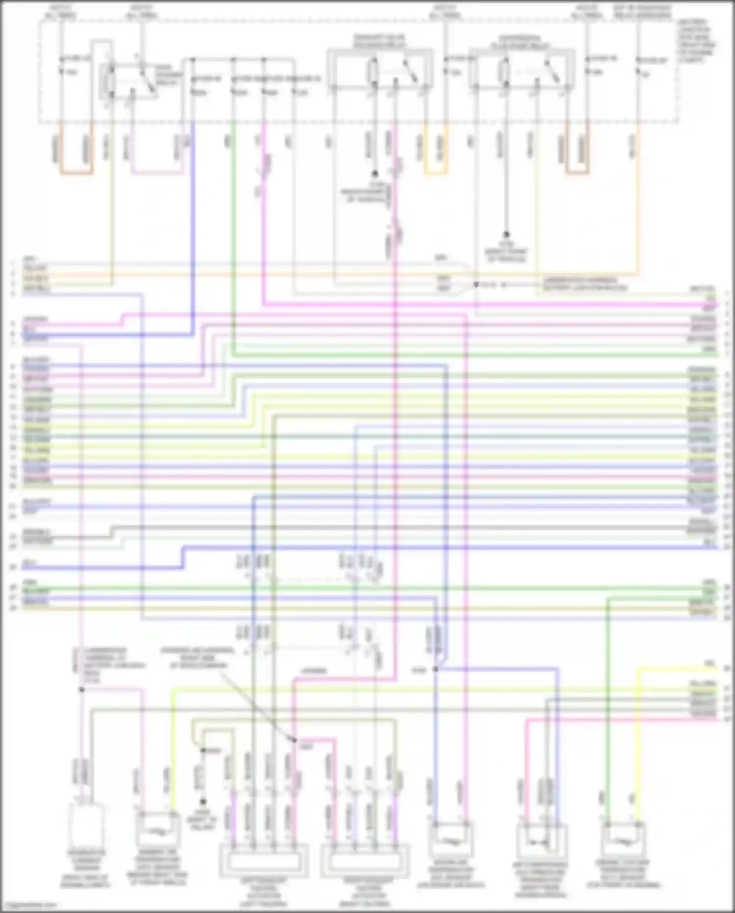 Mustang Ford VI facelift (2017-2023): Wiring diagram engine performance 5.2l supercharged (3 of 7)