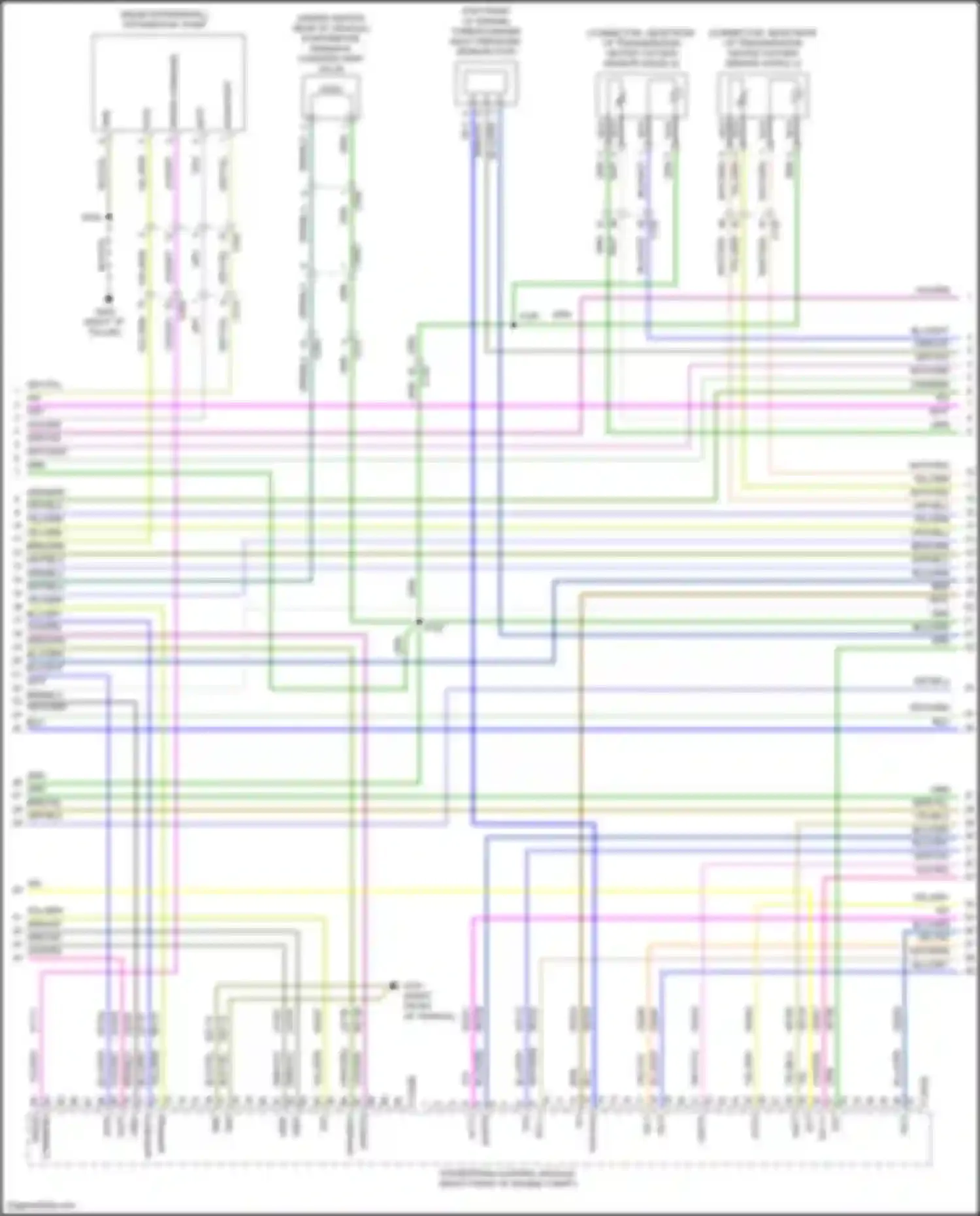 Mustang Ford VI facelift (2017-2023): Wiring diagram engine performance 5.2l supercharged (4 of 7)