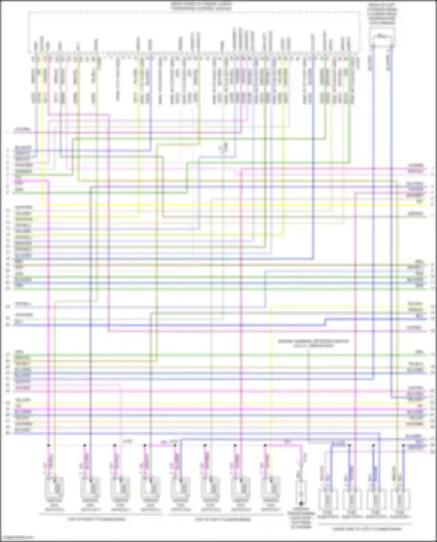 Mustang Ford VI facelift (2017-2023): Wiring diagram engine performance 5.2l supercharged (5 of 7)