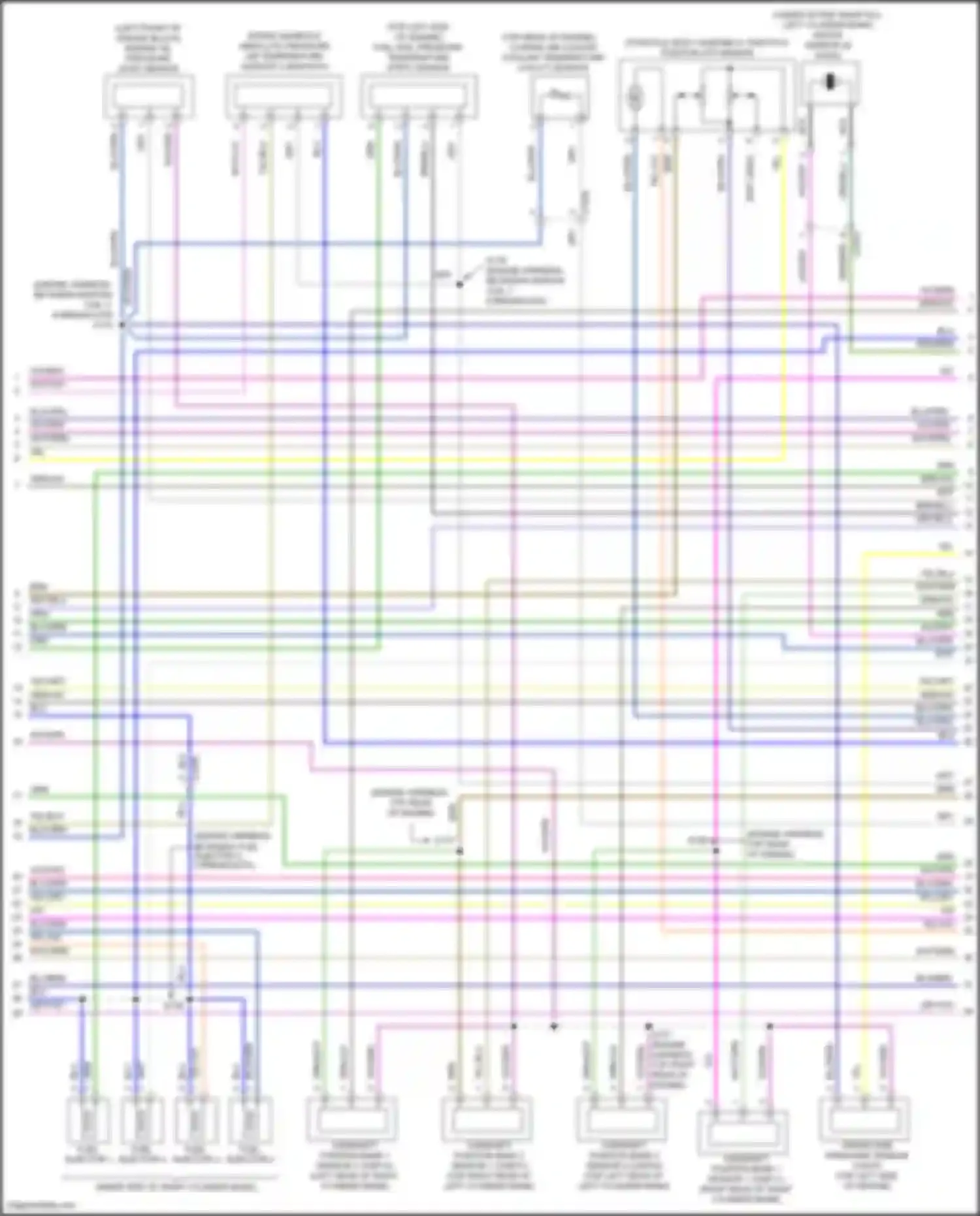 Mustang Ford VI facelift (2017-2023): Wiring diagram engine performance 5.2l supercharged (6 of 7)