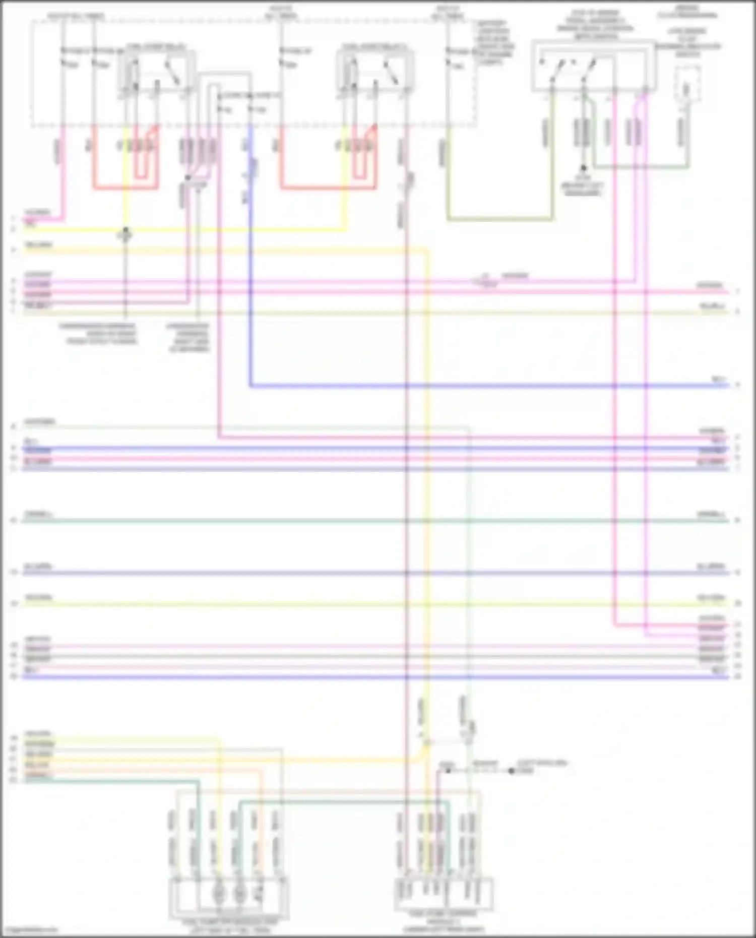 Mustang Ford VI facelift (2017-2023): Wiring diagram engine performance 5.2l (2 of 7)