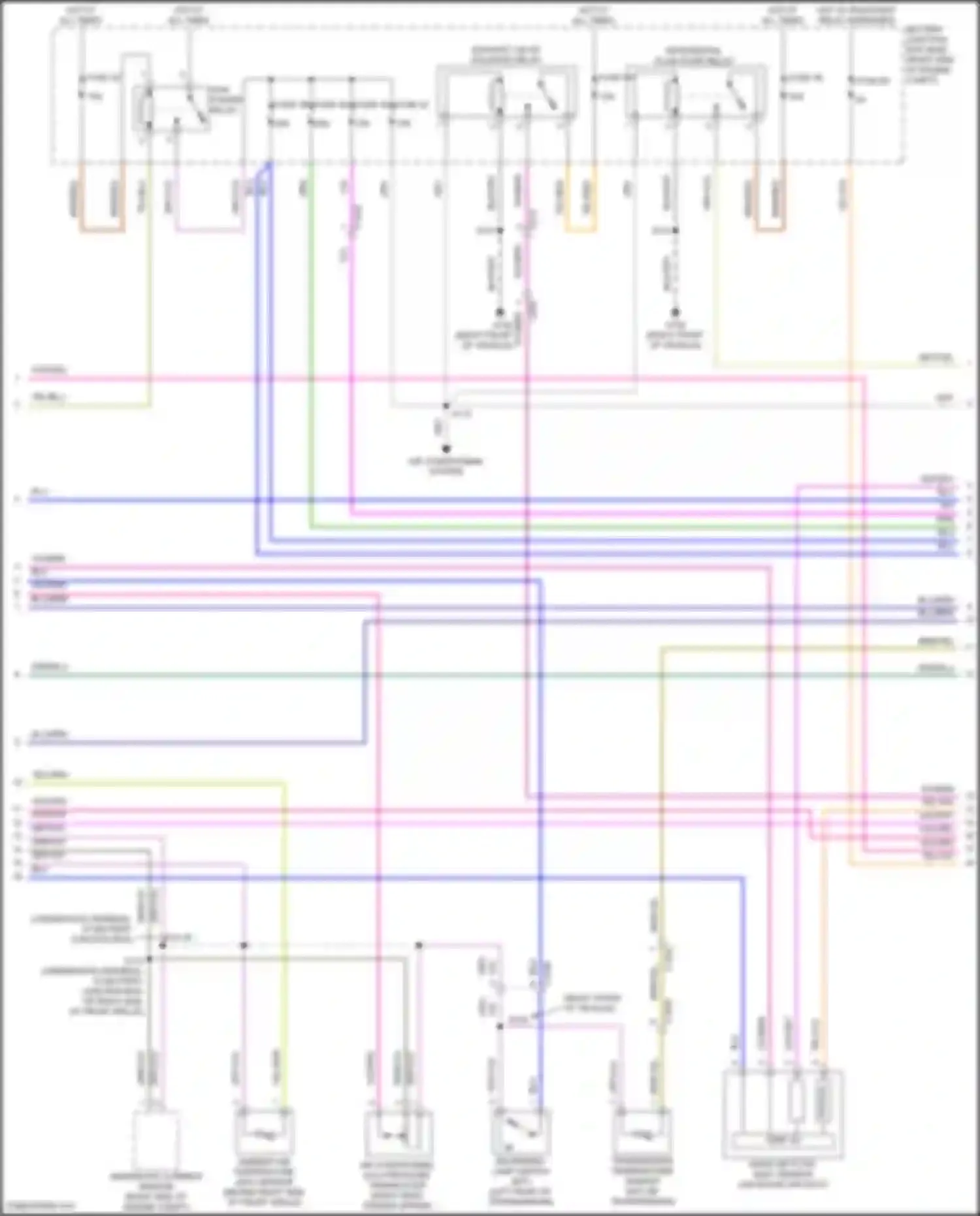 Mustang Ford VI facelift (2017-2023): Wiring diagram engine performance 5.2l (3 of 7)