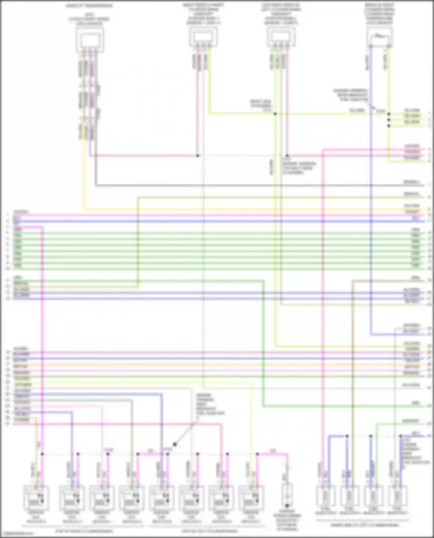Mustang Ford VI facelift (2017-2023): Wiring diagram engine performance 5.2l (5 of 7)