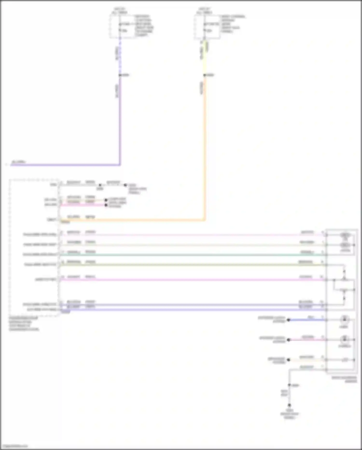 Mustang Ford VI facelift (2017-2023): Memory mirrors circuit (2 of 2)