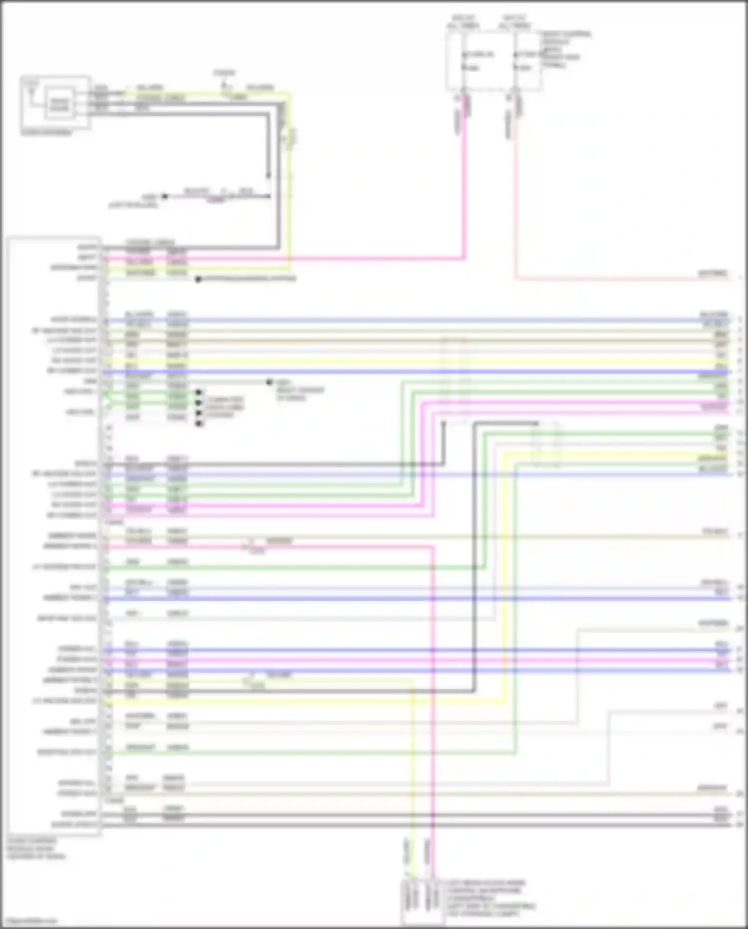 Mustang Ford VI facelift (2017-2023): Navigation circuit, 12 speakers (1 of 5)