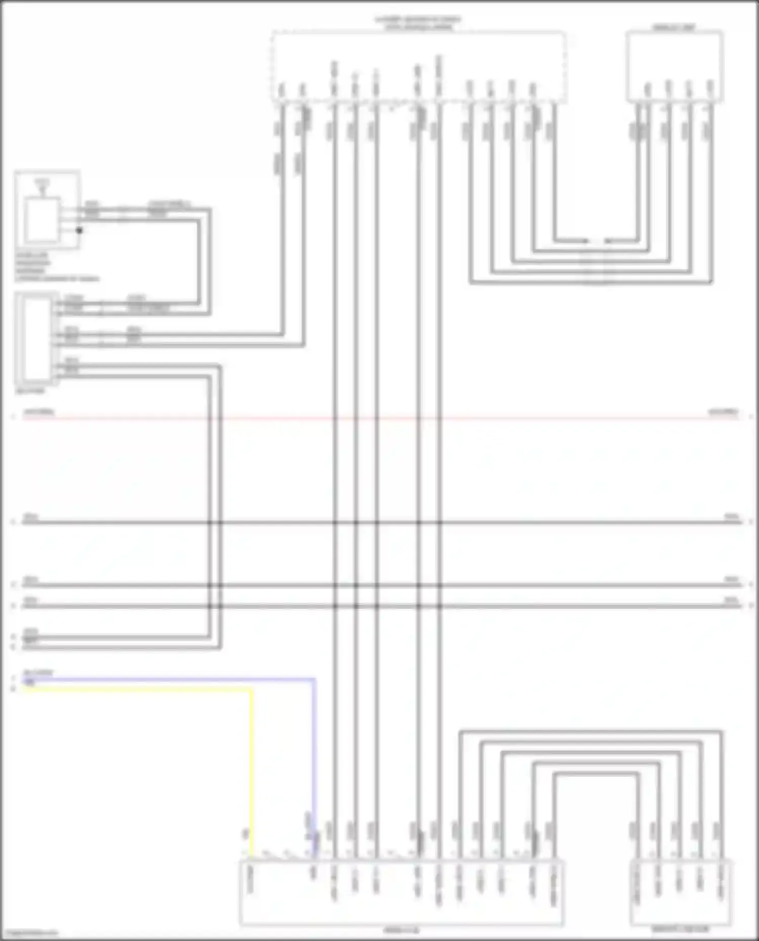 Mustang Ford VI facelift (2017-2023): Navigation circuit, 6 speakers (4 of 5)