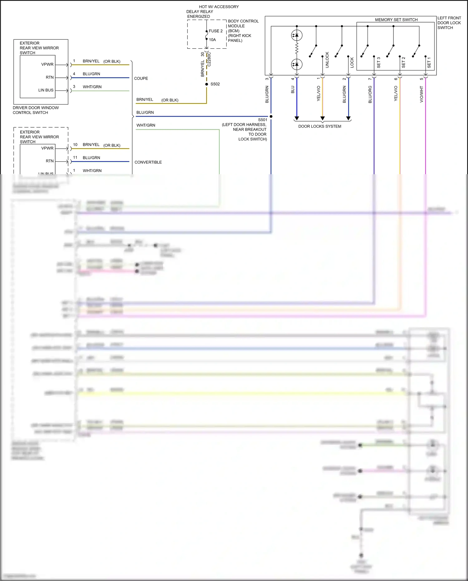 Wiring diagram blu for Ford Mustang VI facelift (2017-2023) (96 of 149)