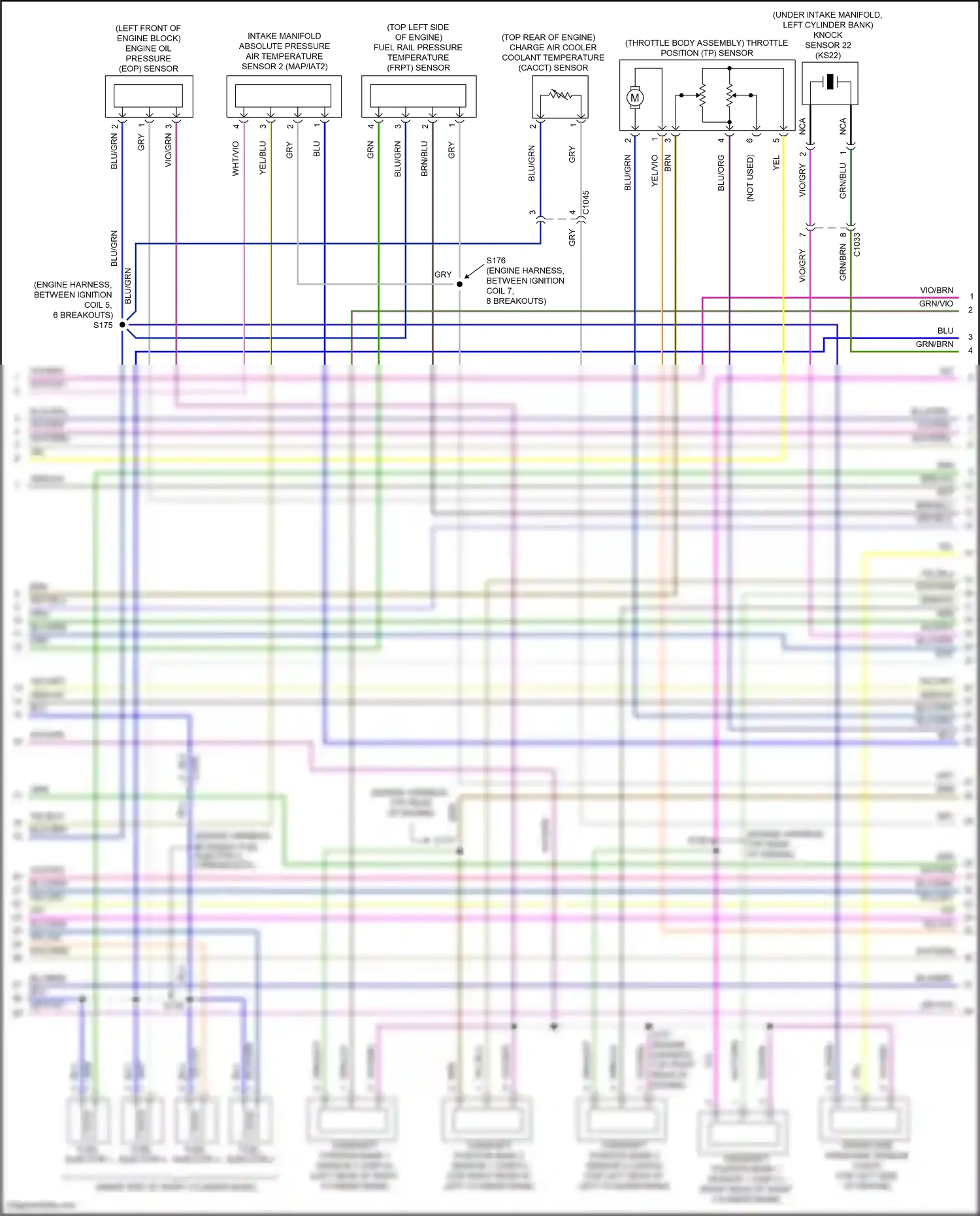 Wiring diagram blu/grn for Ford Mustang VI facelift (2017-2023) (69 of 71)