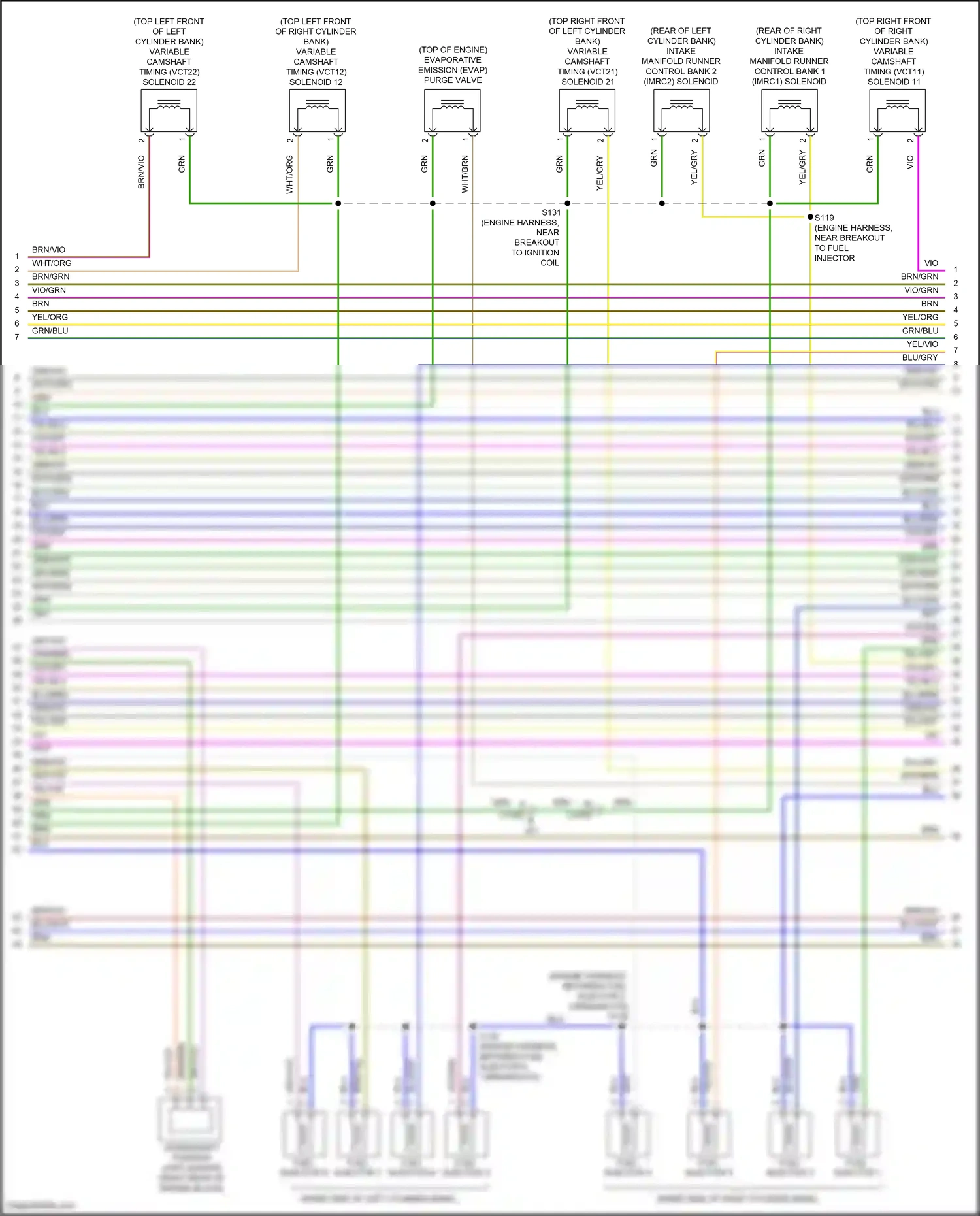 Wiring diagram blu/grn for Ford Mustang VI facelift (2017-2023) (60 of 71)
