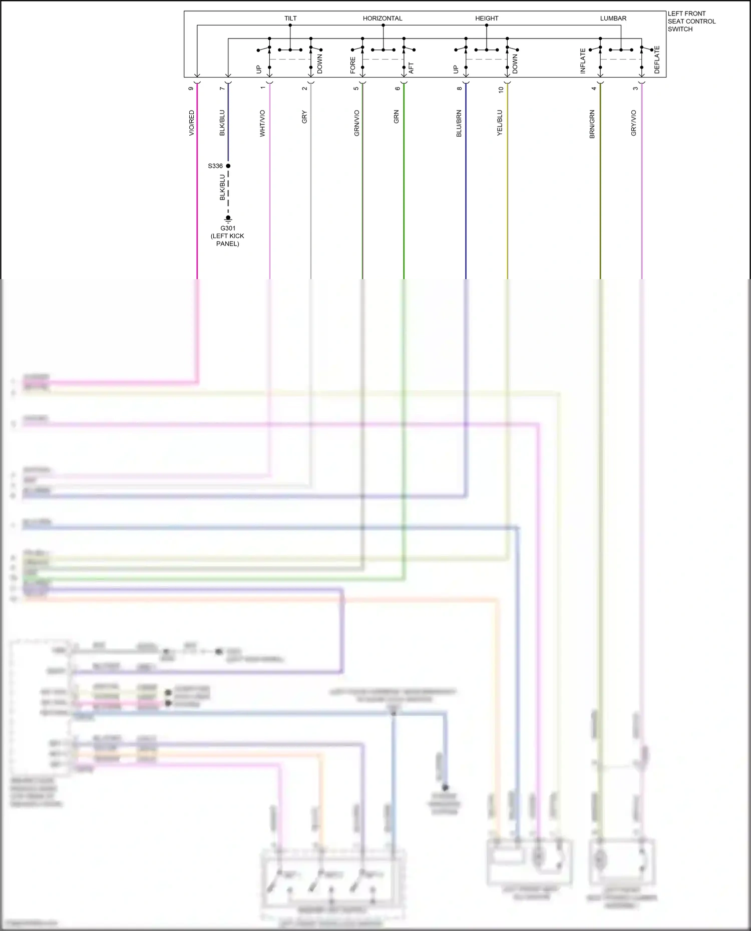 Wiring diagram computer data lines system for Ford Mustang VI facelift (2017-2023) (73 of 96)