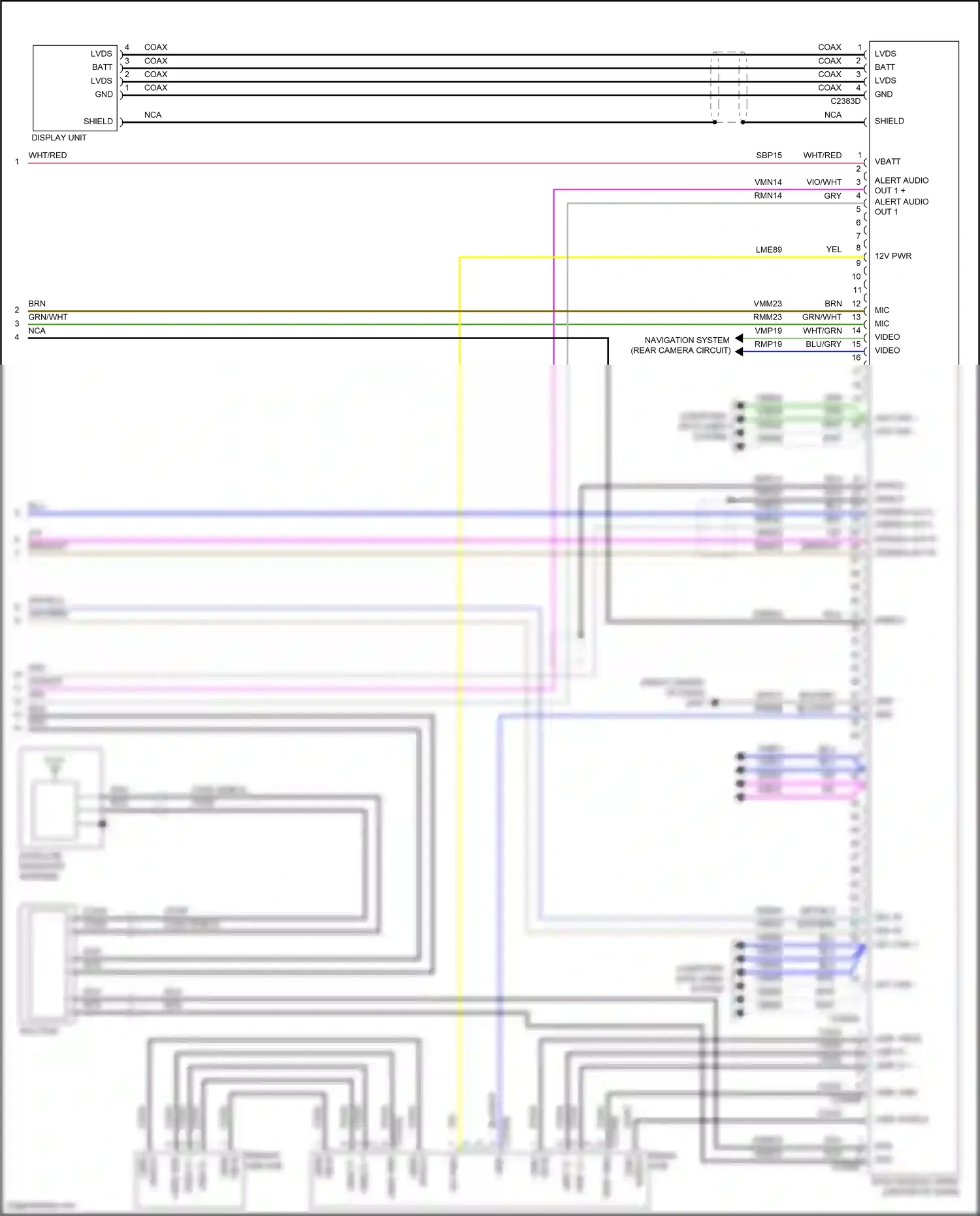 Wiring diagram nca for Ford Mustang VI facelift (2017-2023) (34 of 77)