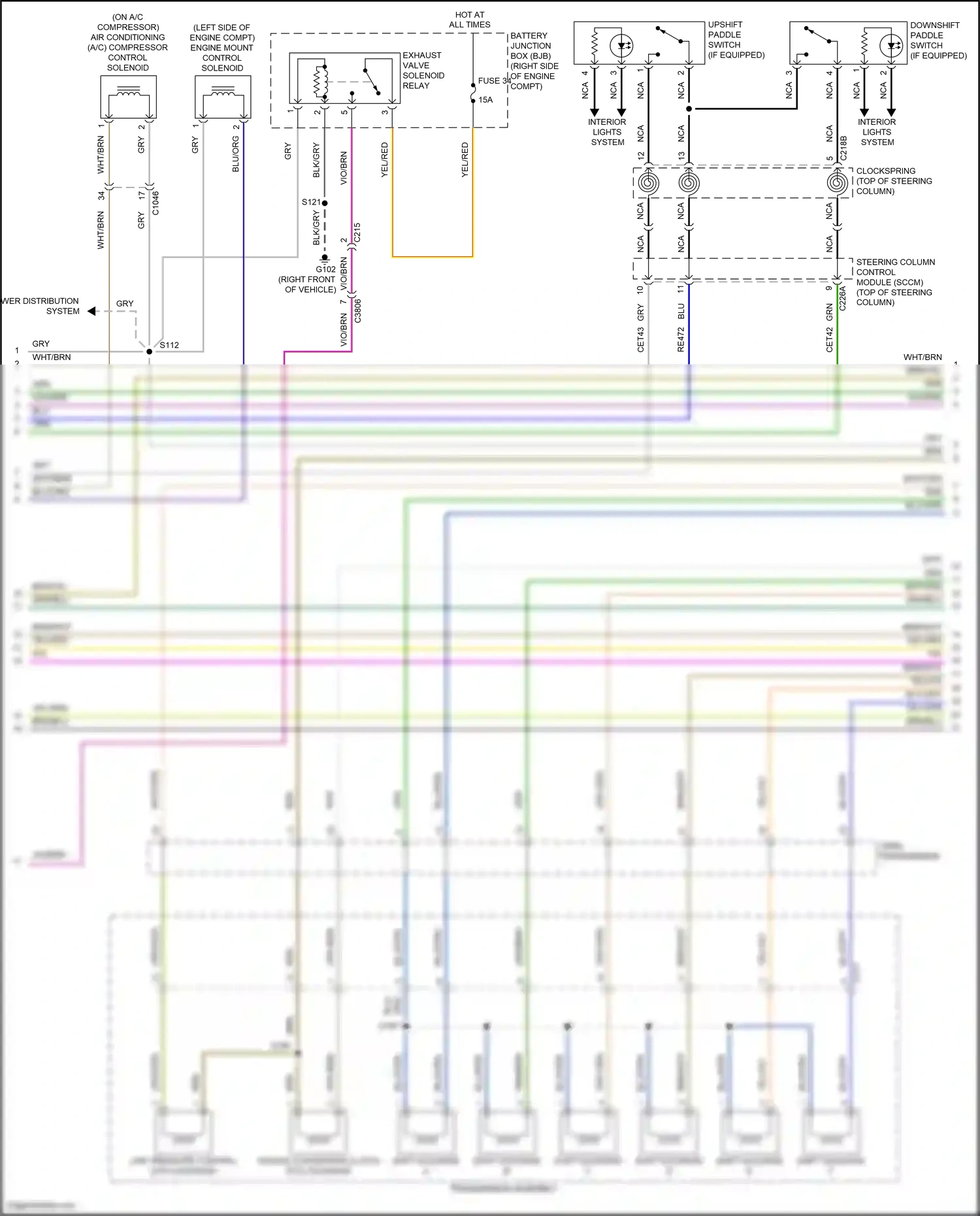Wiring diagram nca for Ford Mustang VI facelift (2017-2023) (63 of 77)