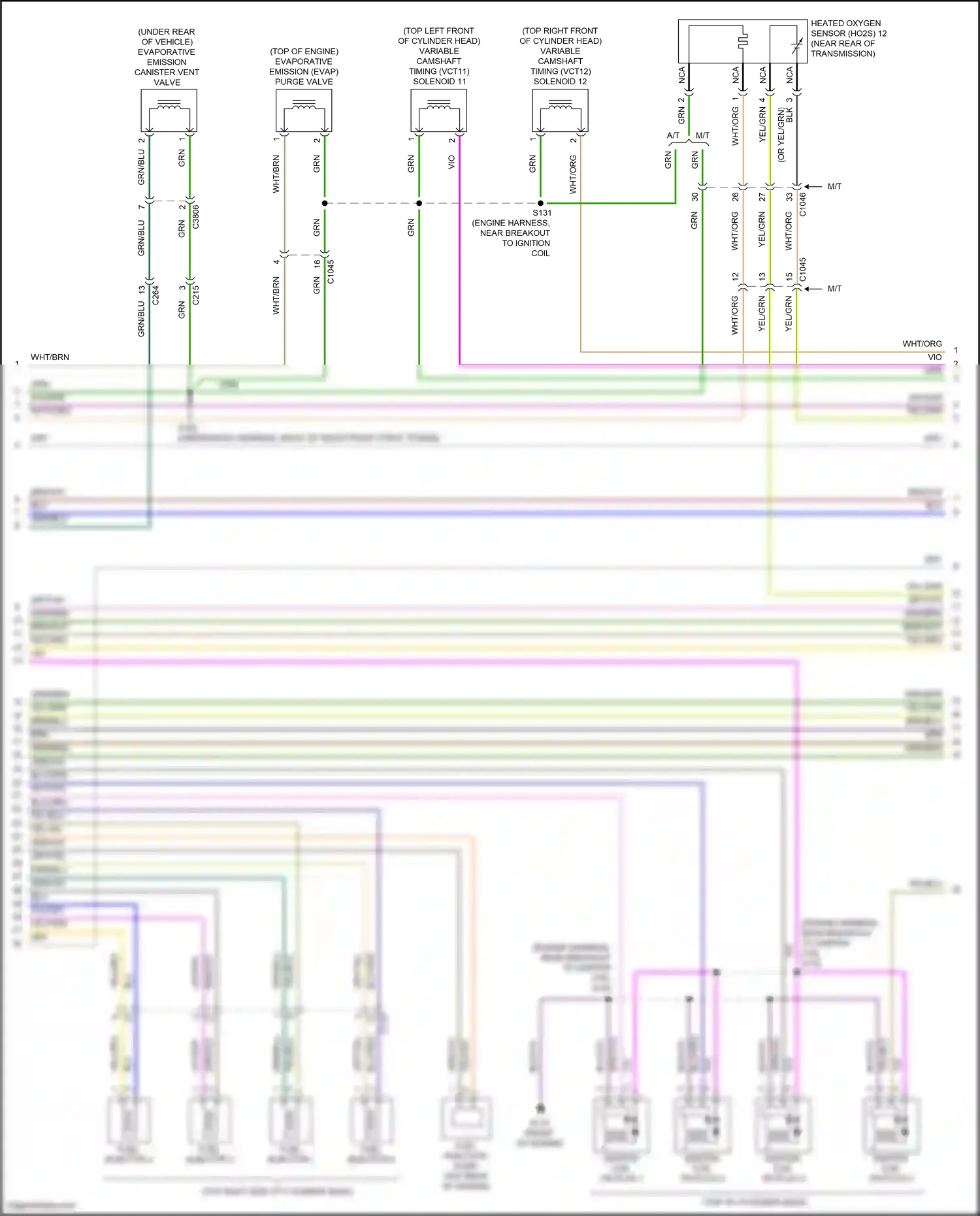 Wiring diagram nca for Ford Mustang VI facelift (2017-2023) (64 of 77)