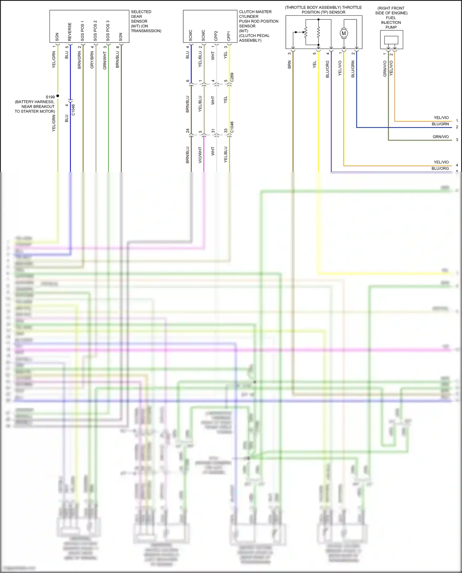 Wiring diagram scmc - for Ford Mustang VI facelift (2017-2023) (1 of 1)