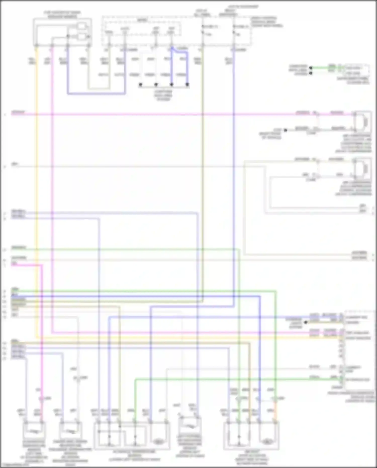 Mustang Ford VII (2022-2024): Automatic a/c circuit (2 of 3)