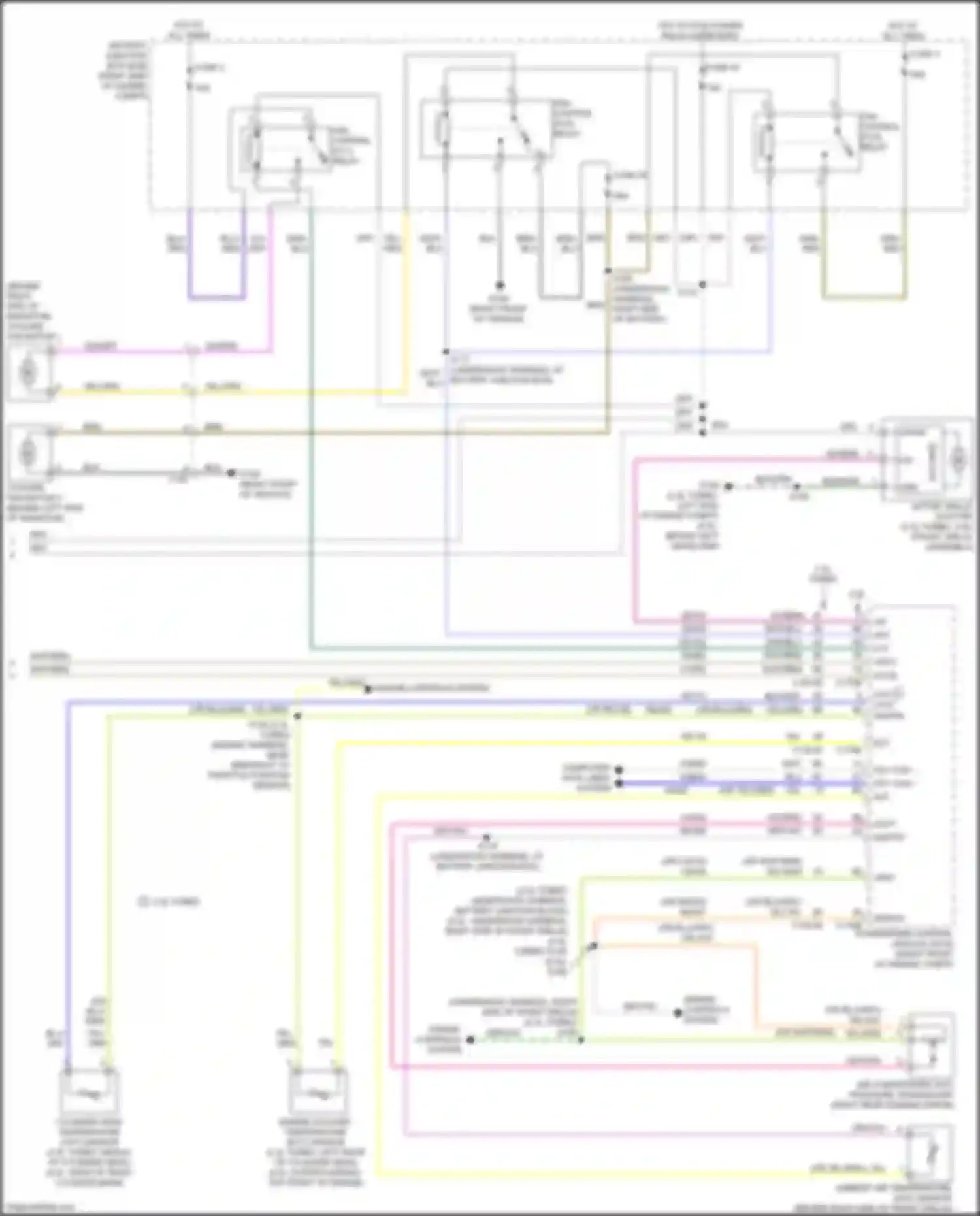 Mustang Ford VII (2022-2024): Automatic a/c circuit (3 of 3)
