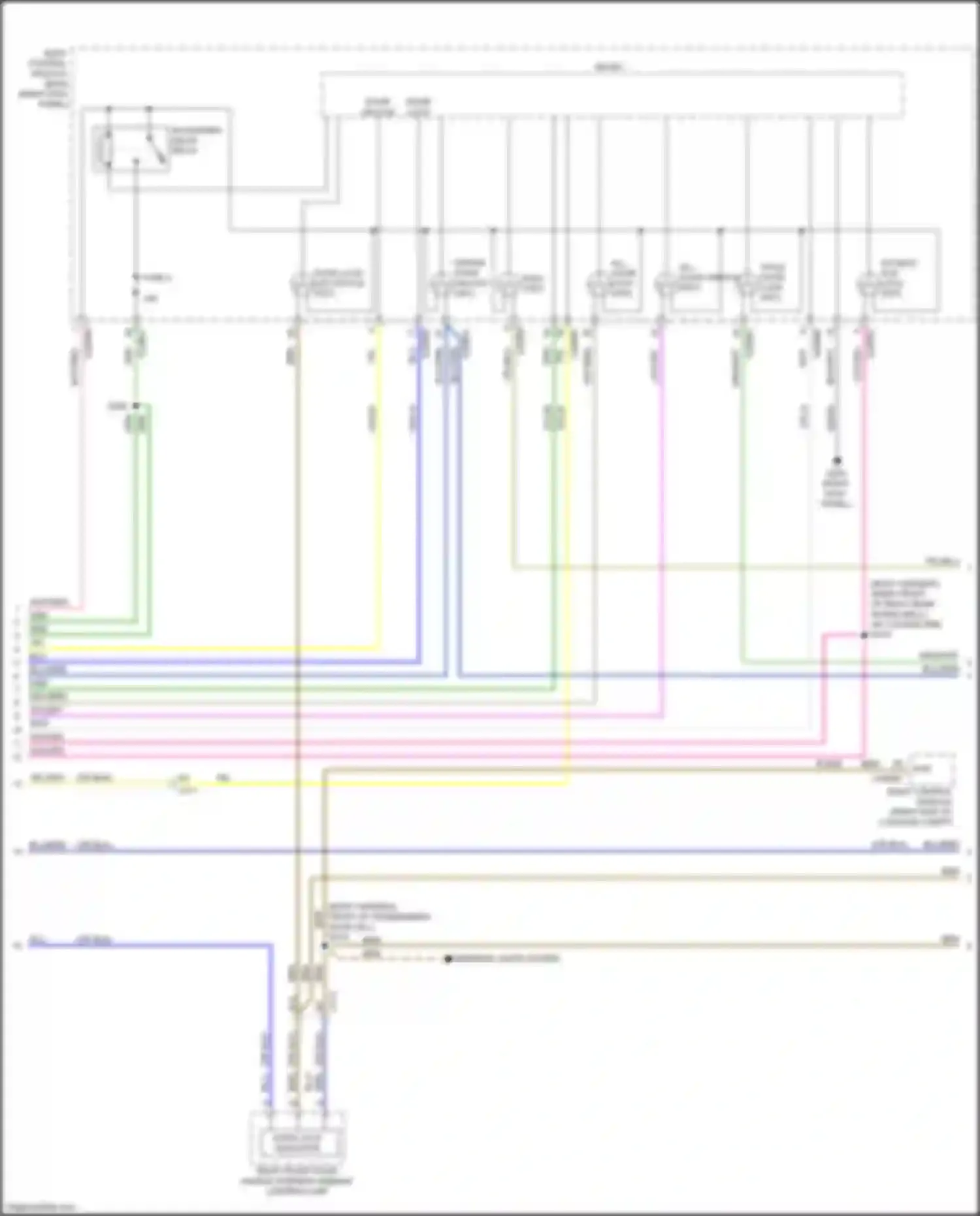 Mustang Ford VII (2022-2024): Anti-theft circuit, w/o memory (3 of 4)