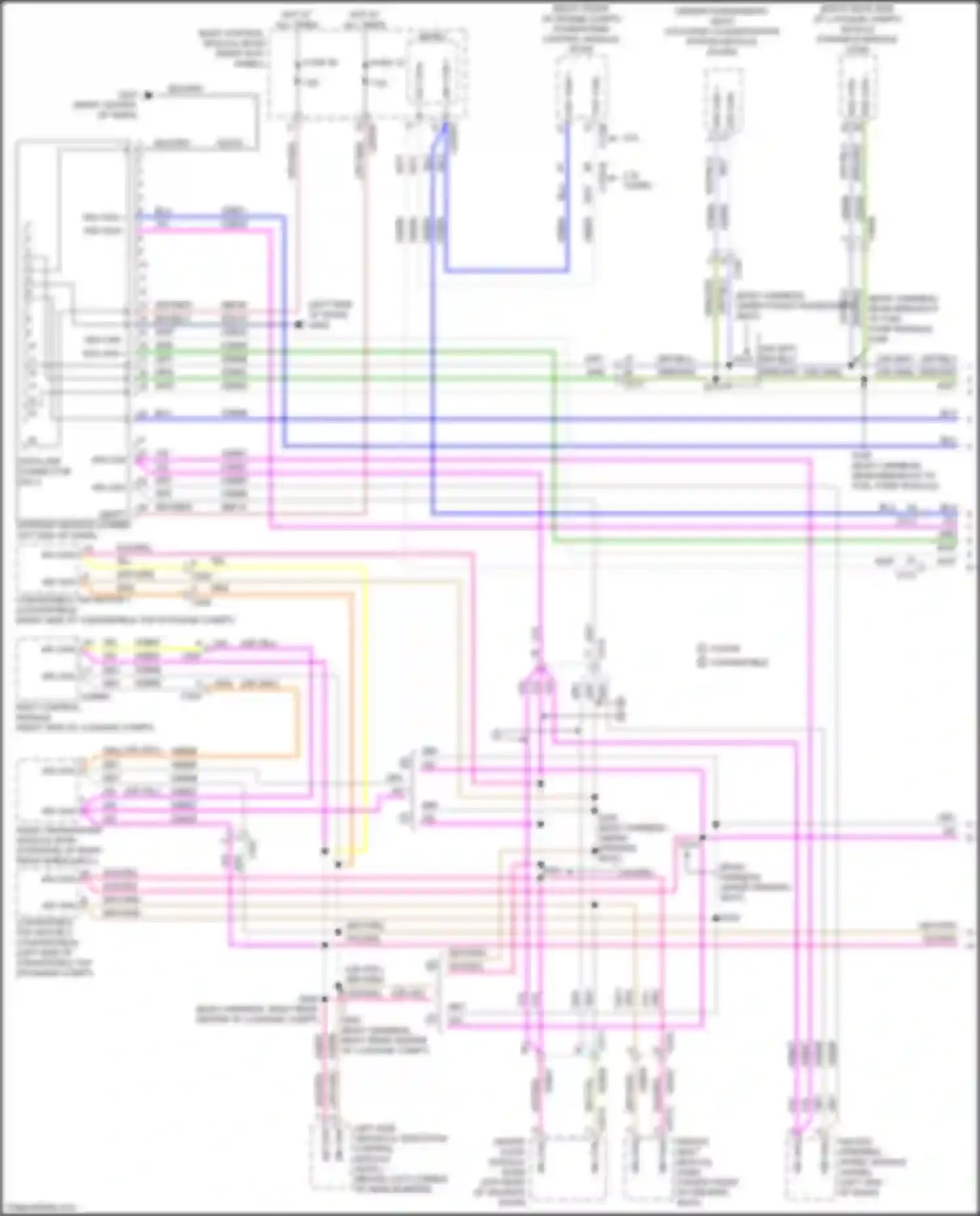Mustang Ford VII (2022-2024): Computer data lines circuit, w/ memory (1 of 3)