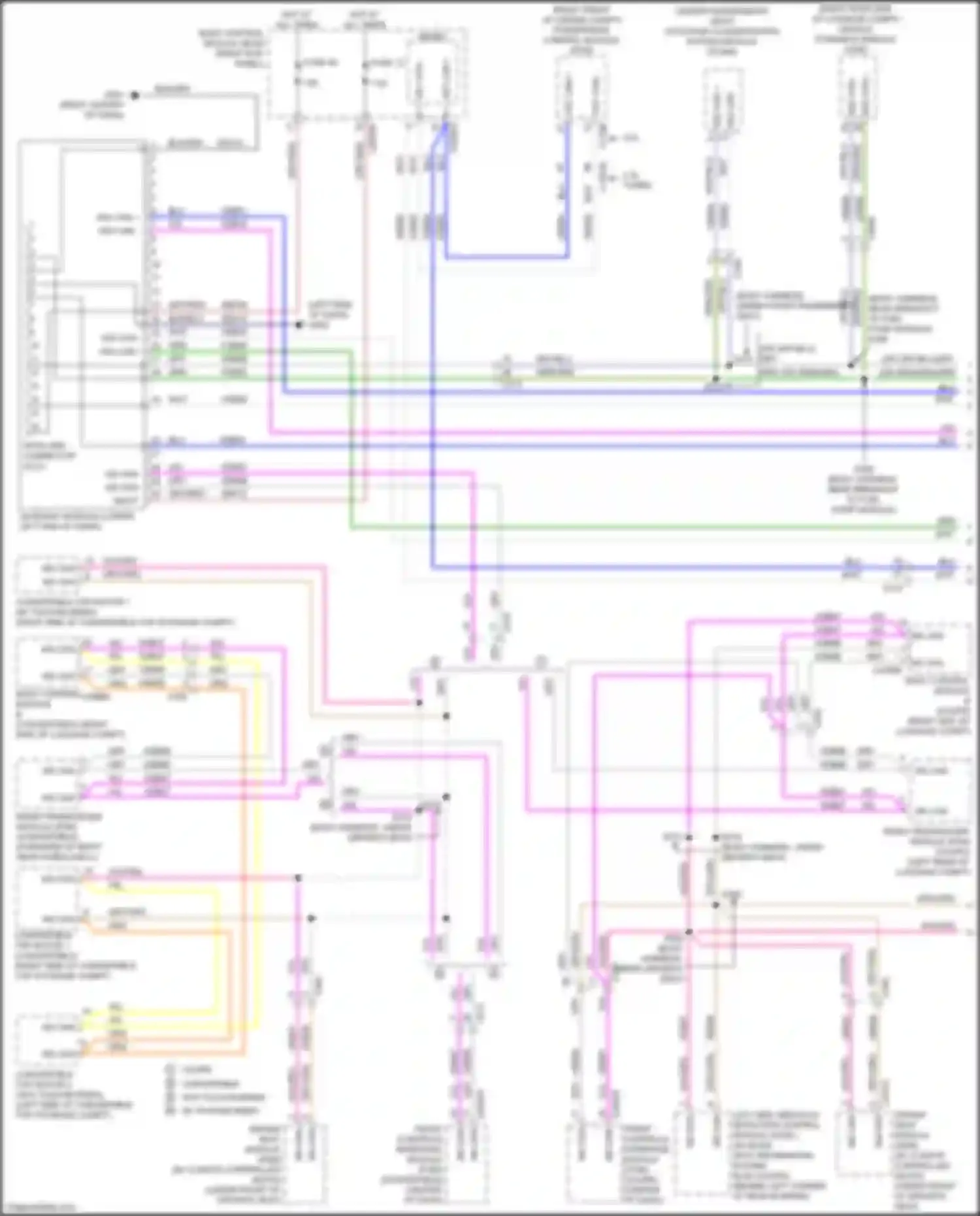 Mustang Ford VII (2022-2024): Computer data lines circuit, w/o memory (1 of 3)