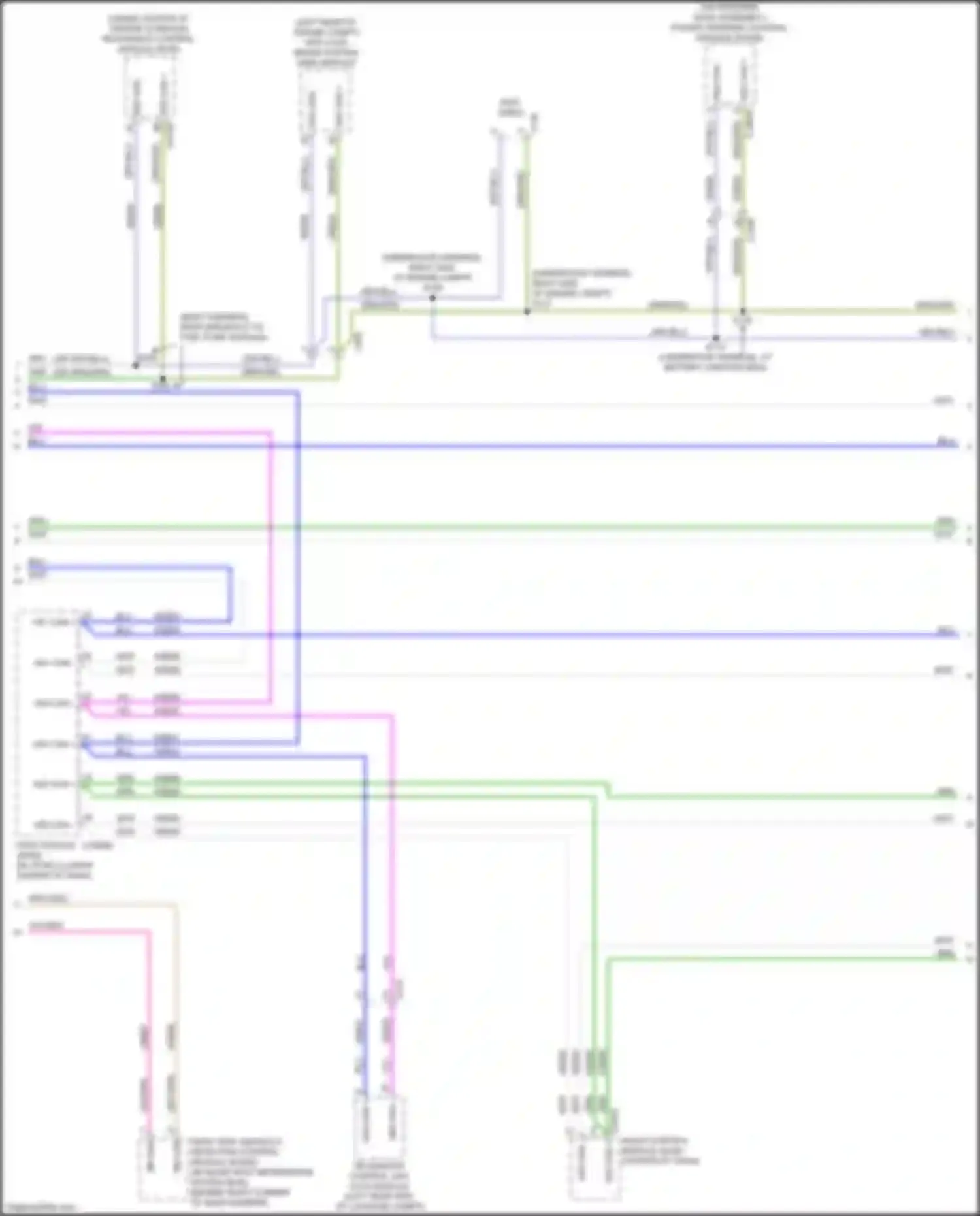 Mustang Ford VII (2022-2024): Computer data lines circuit, w/o memory (2 of 3)
