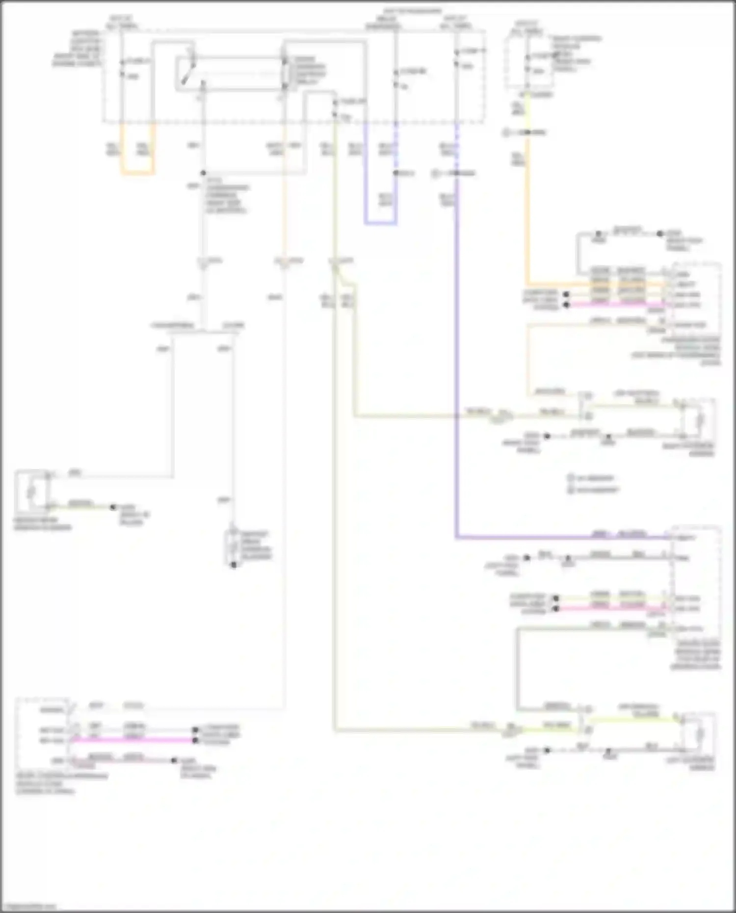 Mustang Ford VII (2022-2024): Defoggers circuit