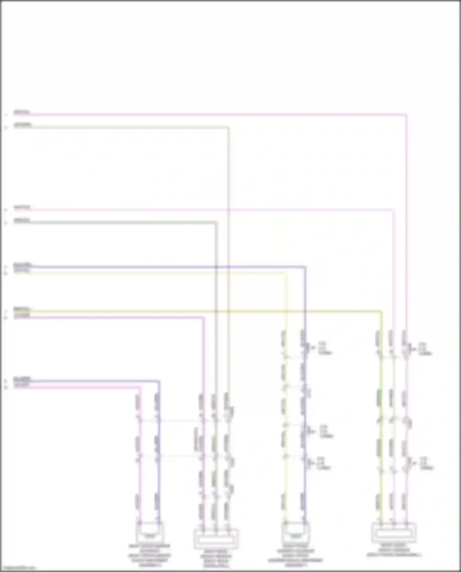 Mustang Ford VII (2022-2024): Electronic suspension circuit (2 of 2)