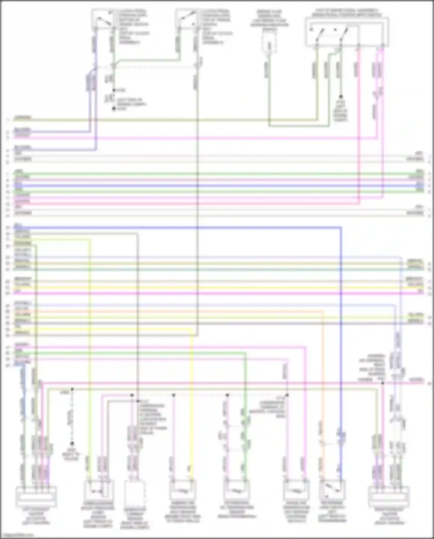 Mustang Ford VII (2022-2024): Wiring diagram engine performance 2.3l turbo (3 of 8)