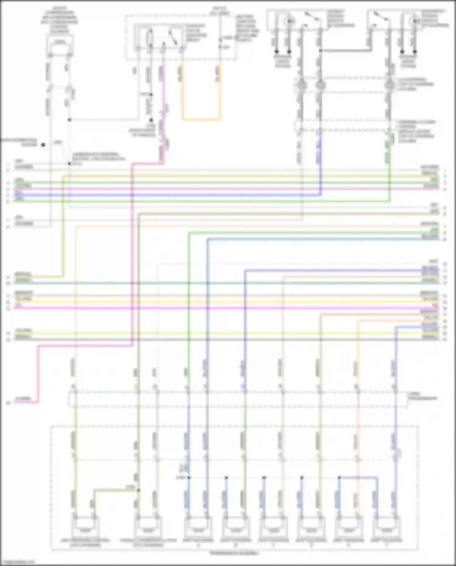 Mustang Ford VII (2022-2024): Wiring diagram engine performance 2.3l turbo (4 of 8)