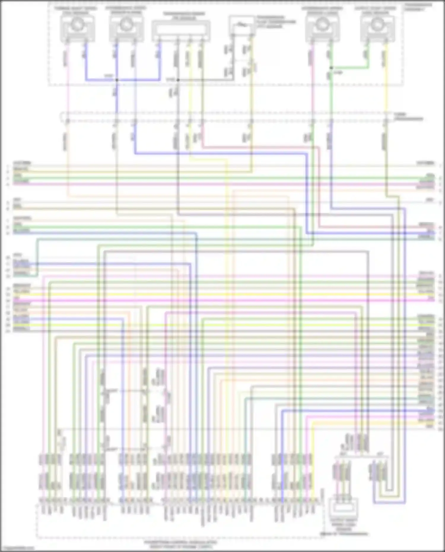 Mustang Ford VII (2022-2024): Wiring diagram engine performance 2.3l turbo (5 of 8)