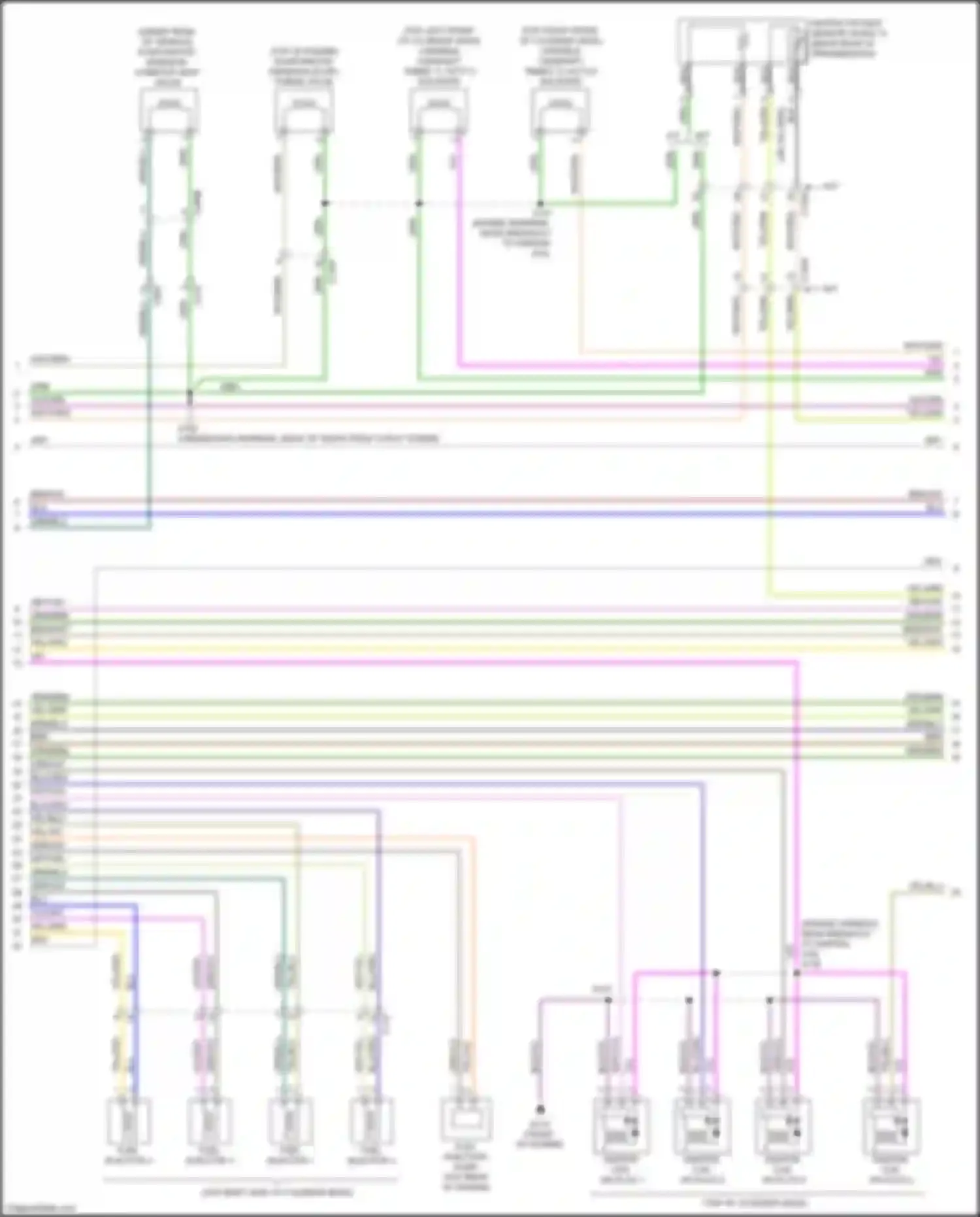 Mustang Ford VII (2022-2024): Wiring diagram engine performance 2.3l turbo (6 of 8)