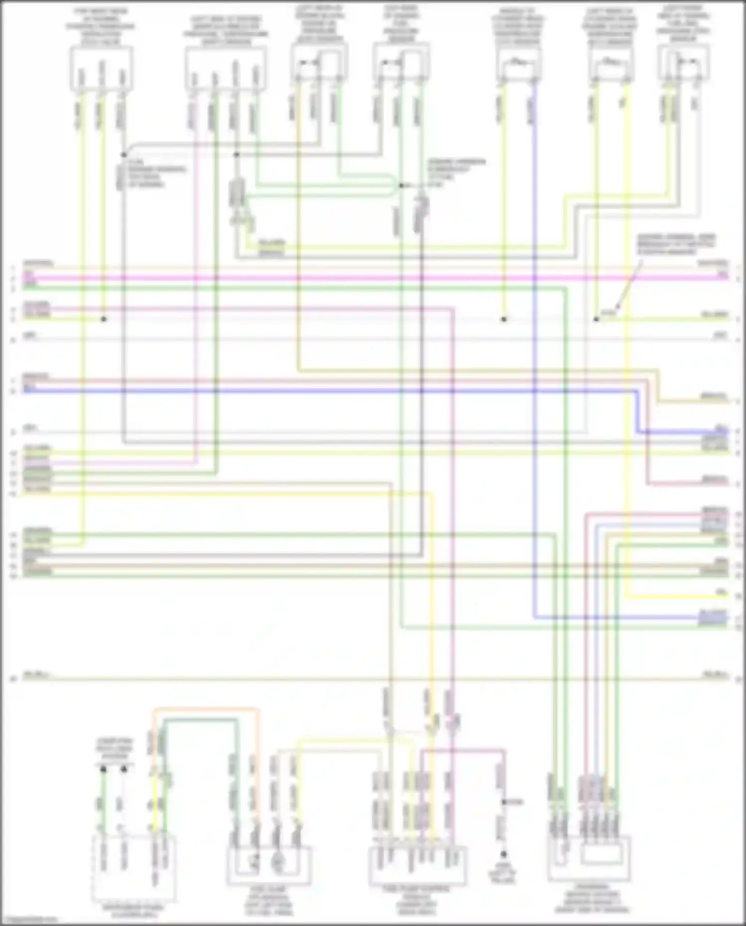 Mustang Ford VII (2022-2024): Wiring diagram engine performance 2.3l turbo (7 of 8)