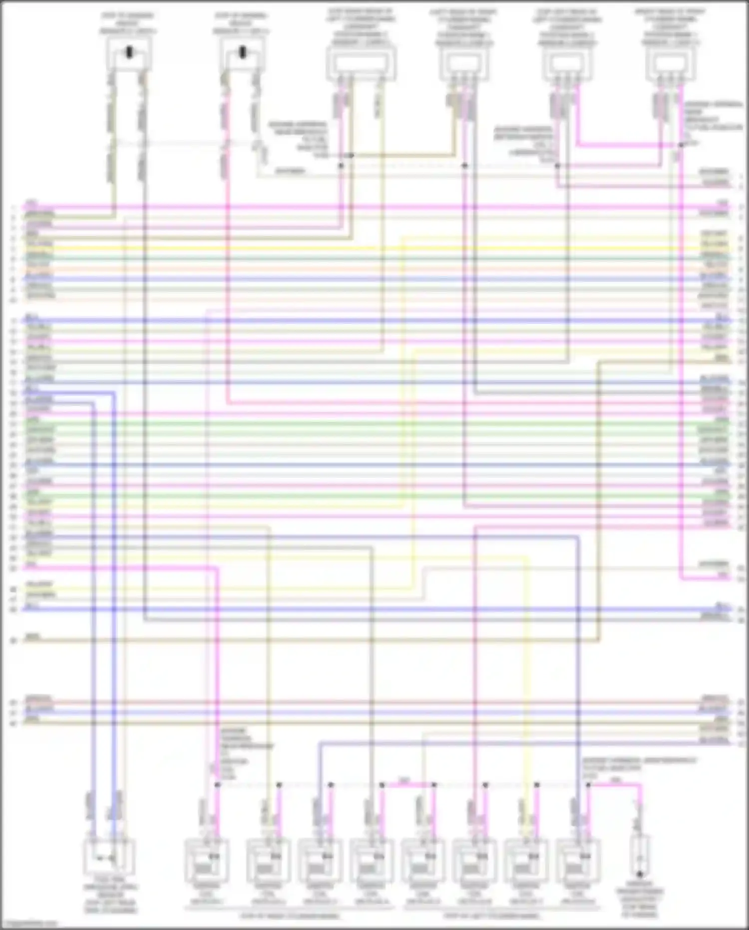 Mustang Ford VII (2022-2024): Wiring diagram engine performance 5.0l (10 of 11)