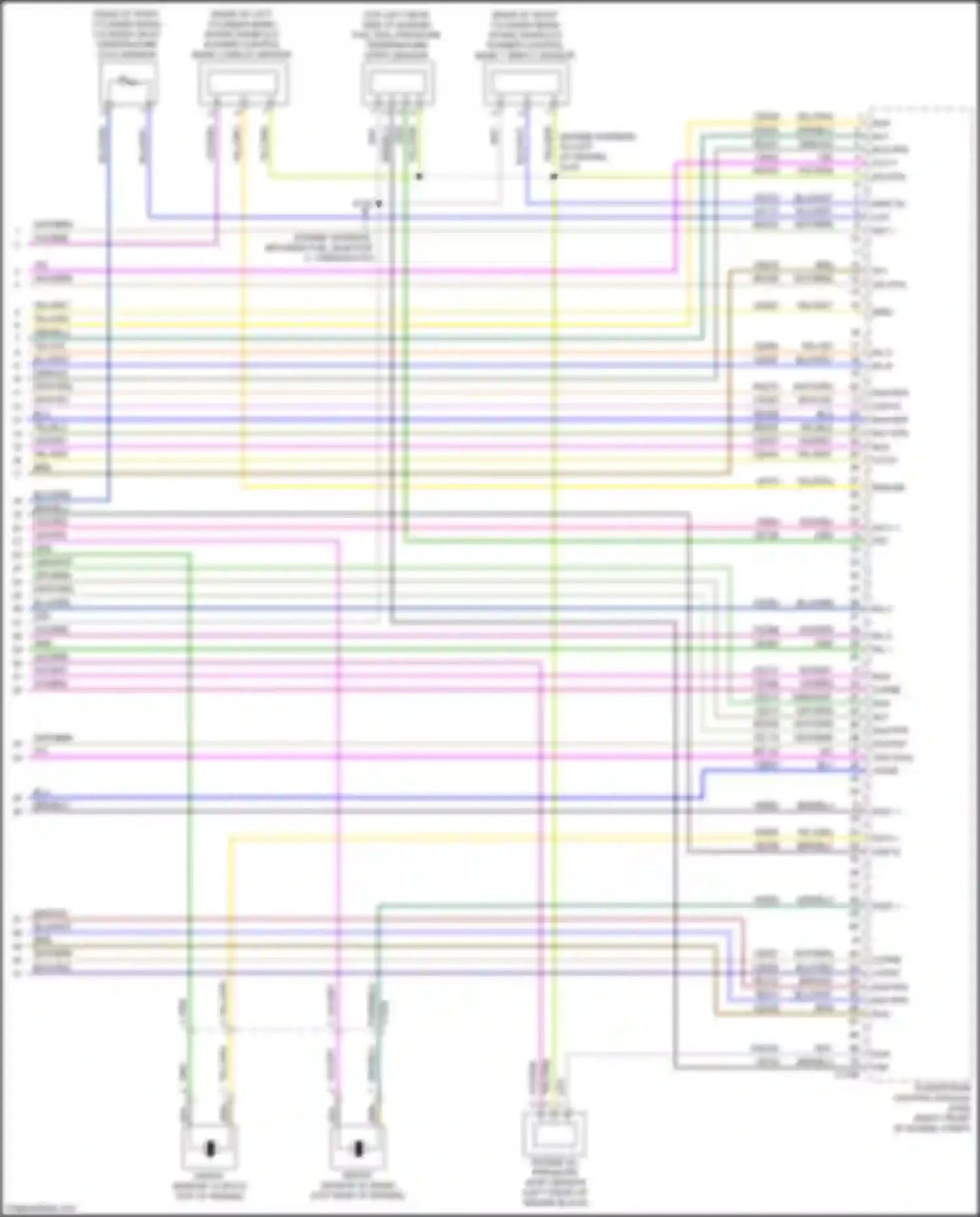 Mustang Ford VII (2022-2024): Wiring diagram engine performance 5.0l (11 of 11)
