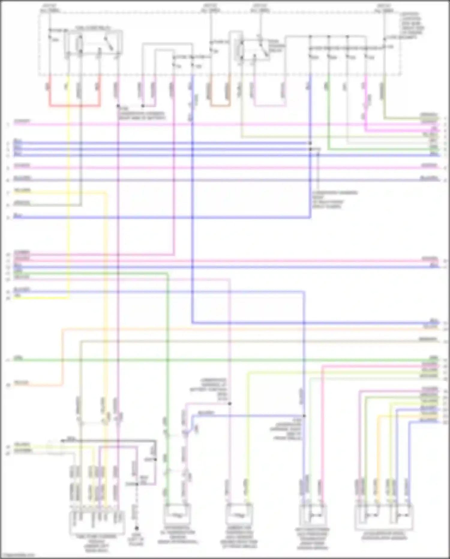 Mustang Ford VII (2022-2024): Wiring diagram engine performance 5.0l (2 of 11)
