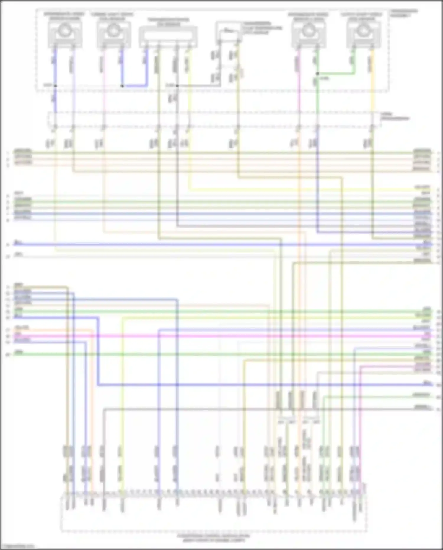 Mustang Ford VII (2022-2024): Wiring diagram engine performance 5.0l (5 of 11)