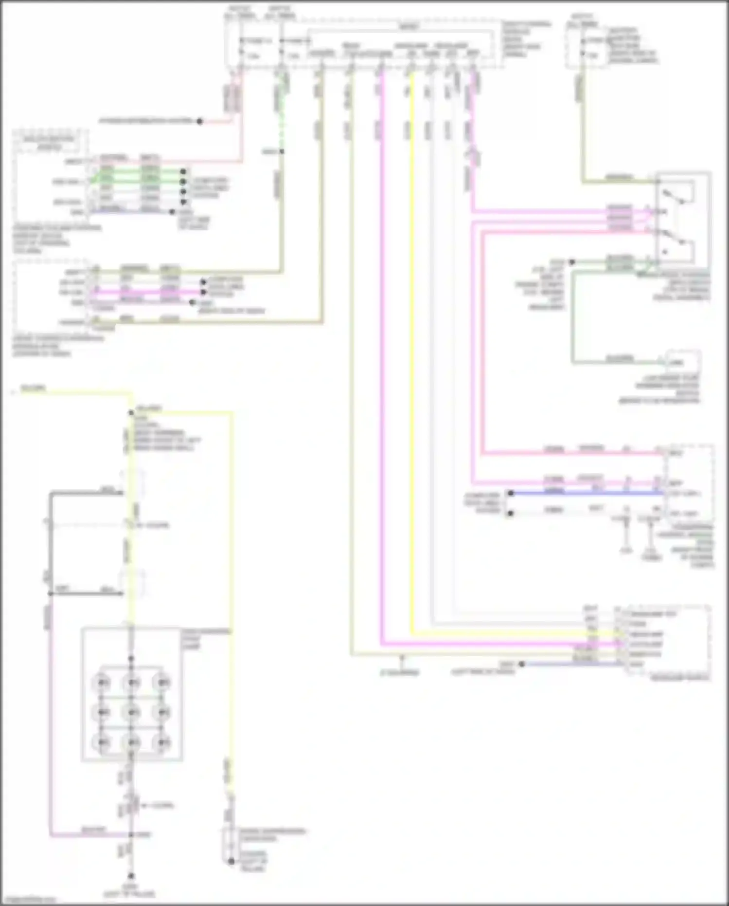 Mustang Ford VII (2022-2024): Exterior lamps circuit (3 of 3)