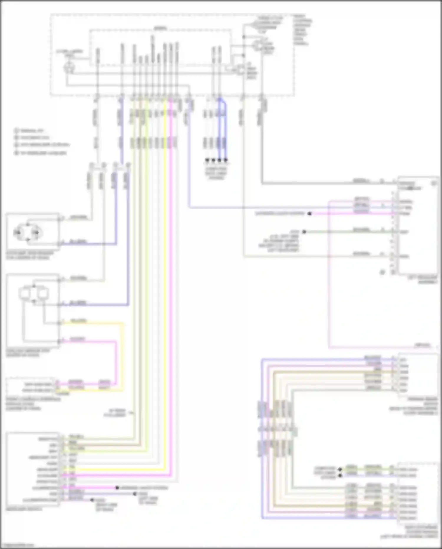 Mustang Ford VII (2022-2024): Headlights circuit (1 of 2)