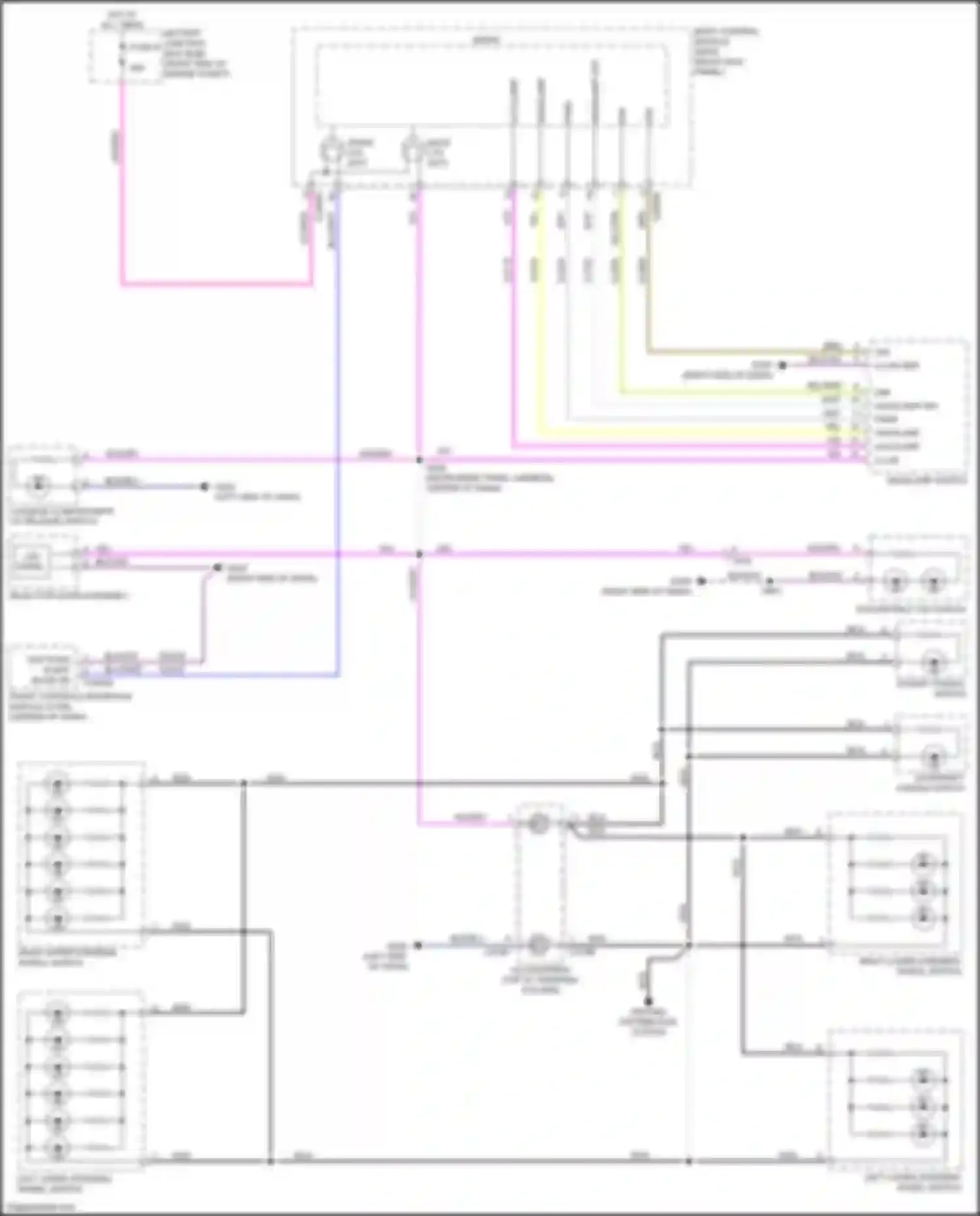 Mustang Ford VII (2022-2024): Instrument illumination circuit