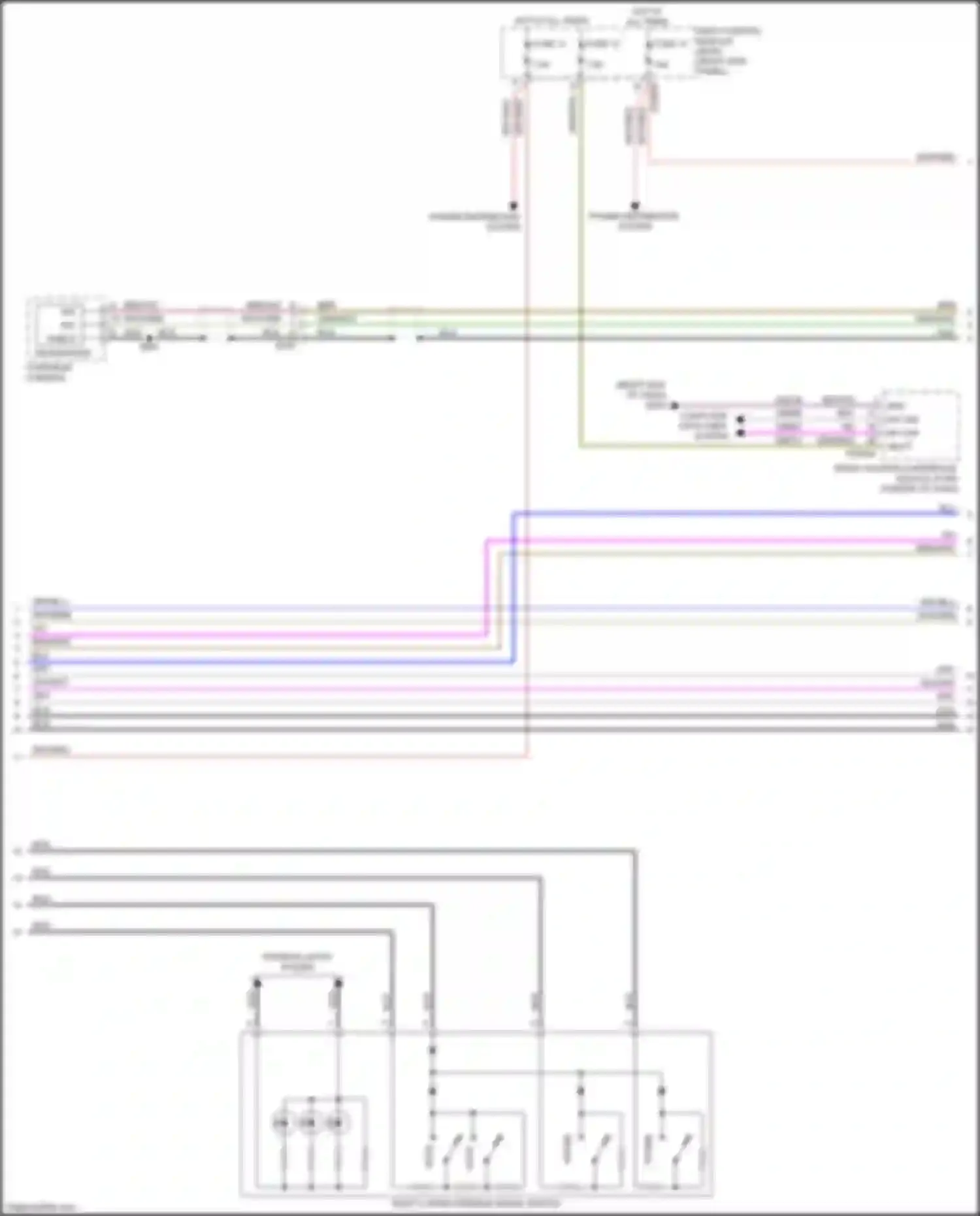 Mustang Ford VII (2022-2024): Navigation circuit, 12 speakers (4 of 5)