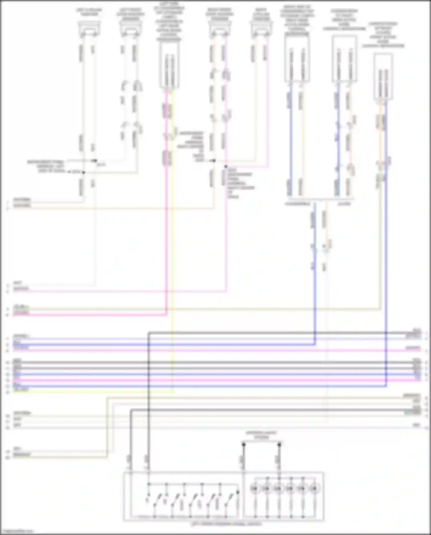 Mustang Ford VII (2022-2024): Navigation circuit, 6 speakers (2 of 5)