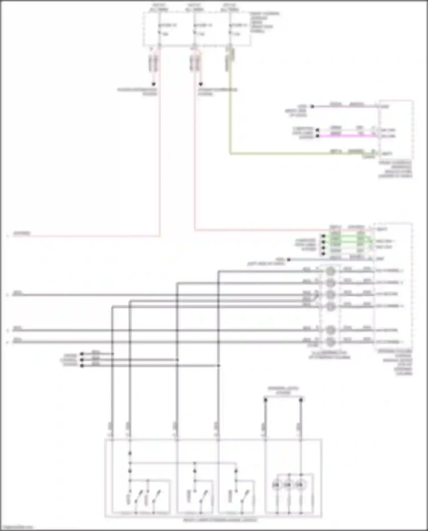 Mustang Ford VII (2022-2024): Navigation circuit, 6 speakers (5 of 5)