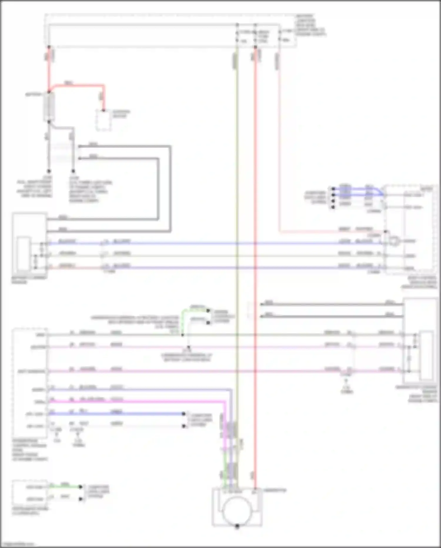 Mustang Ford VII (2022-2024): Charging circuit