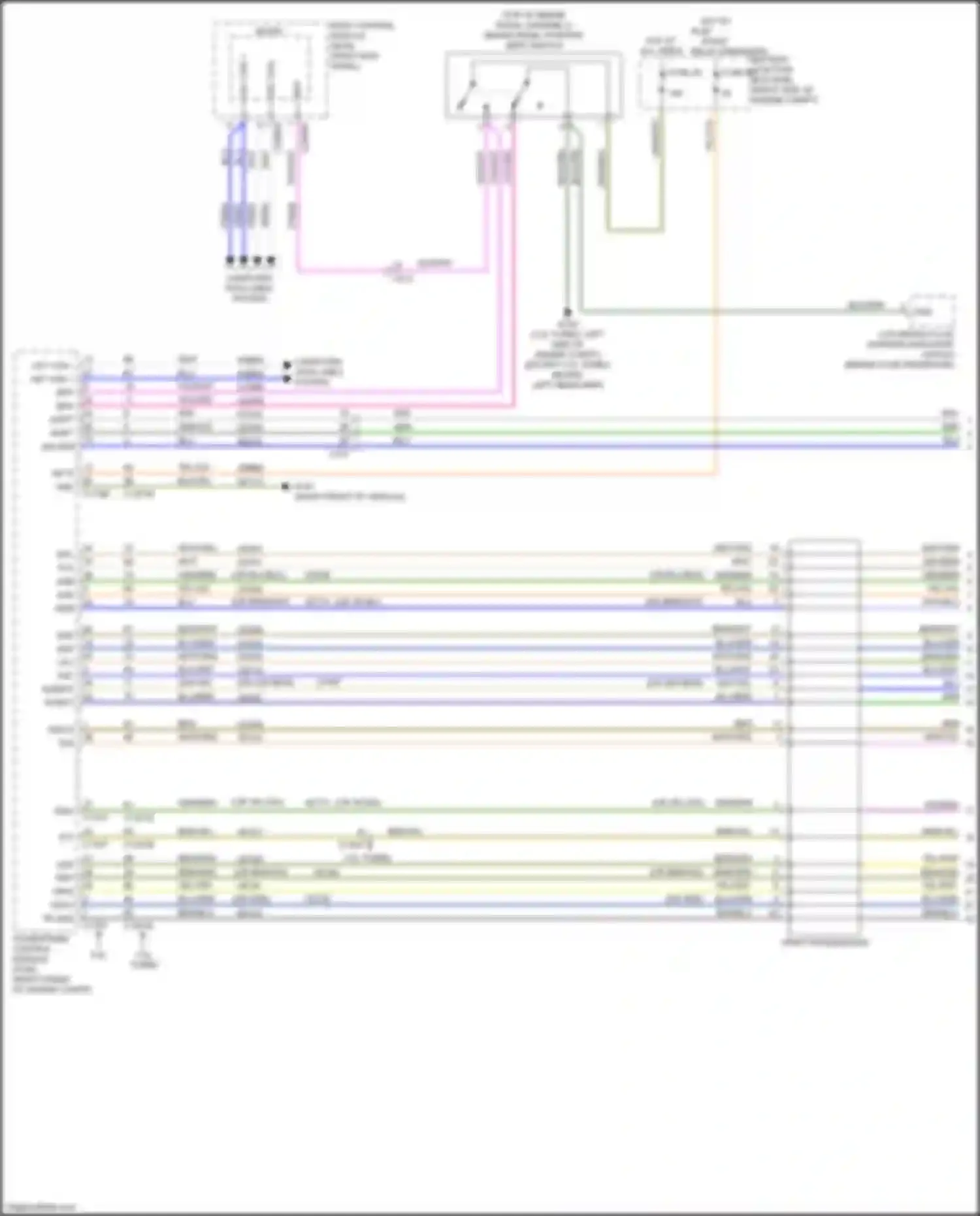 Mustang Ford VII (2022-2024): Transmission circuit (1 of 3)