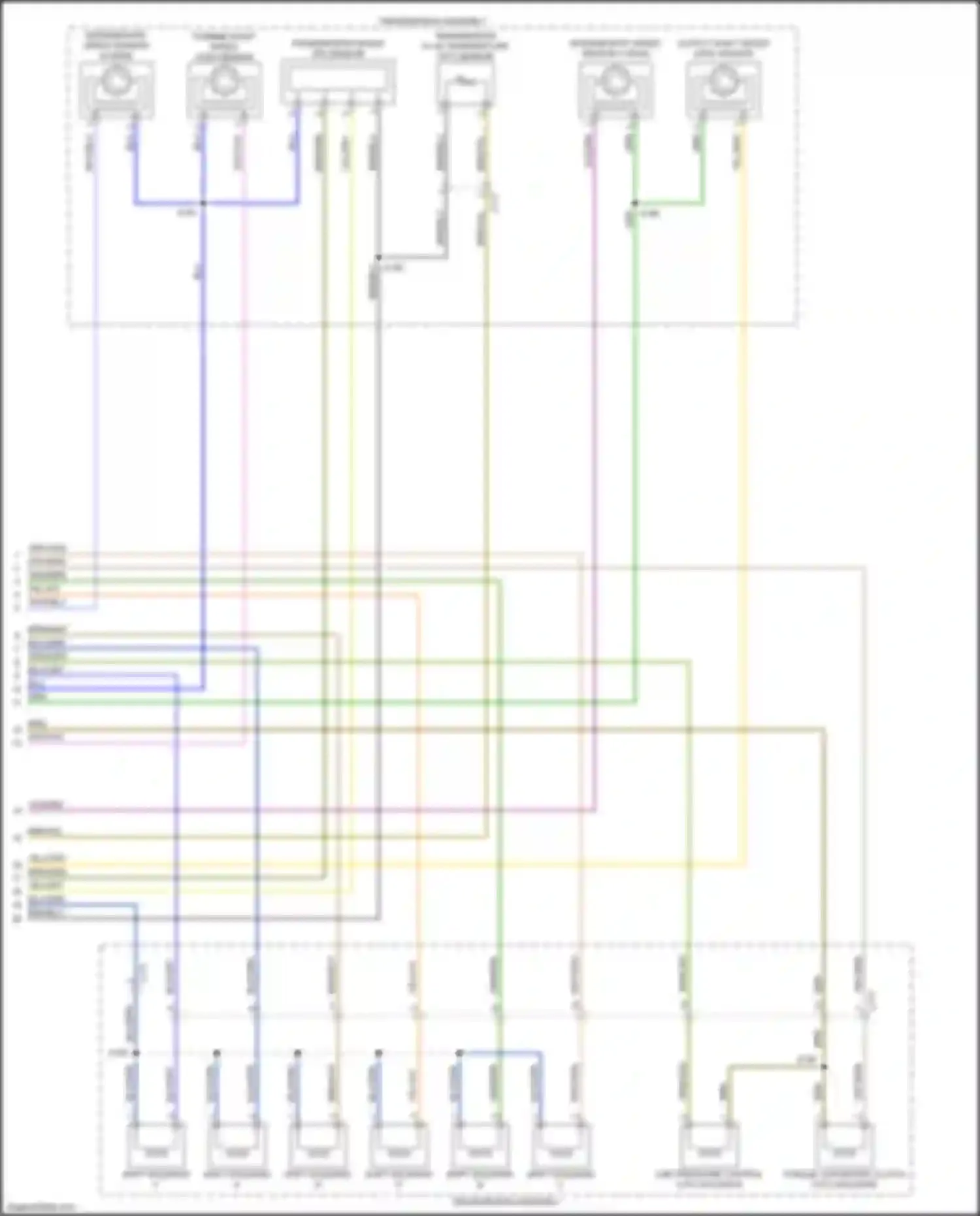 Mustang Ford VII (2022-2024): Transmission circuit (3 of 3)