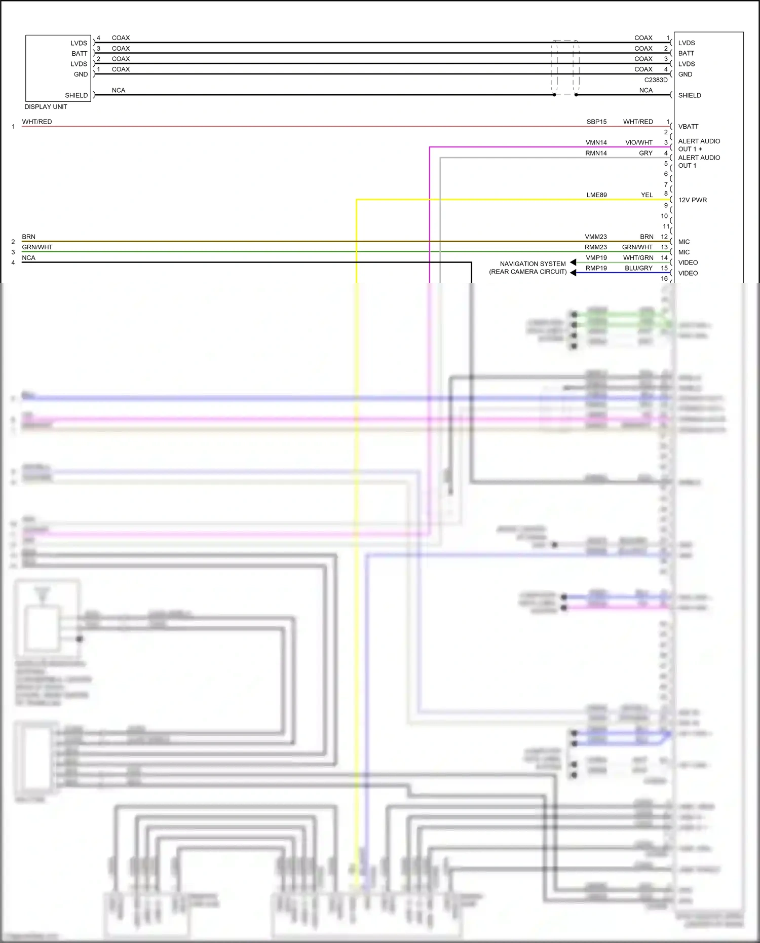 Wiring diagram blu for Ford Mustang VII (2022-2024) (52 of 126)