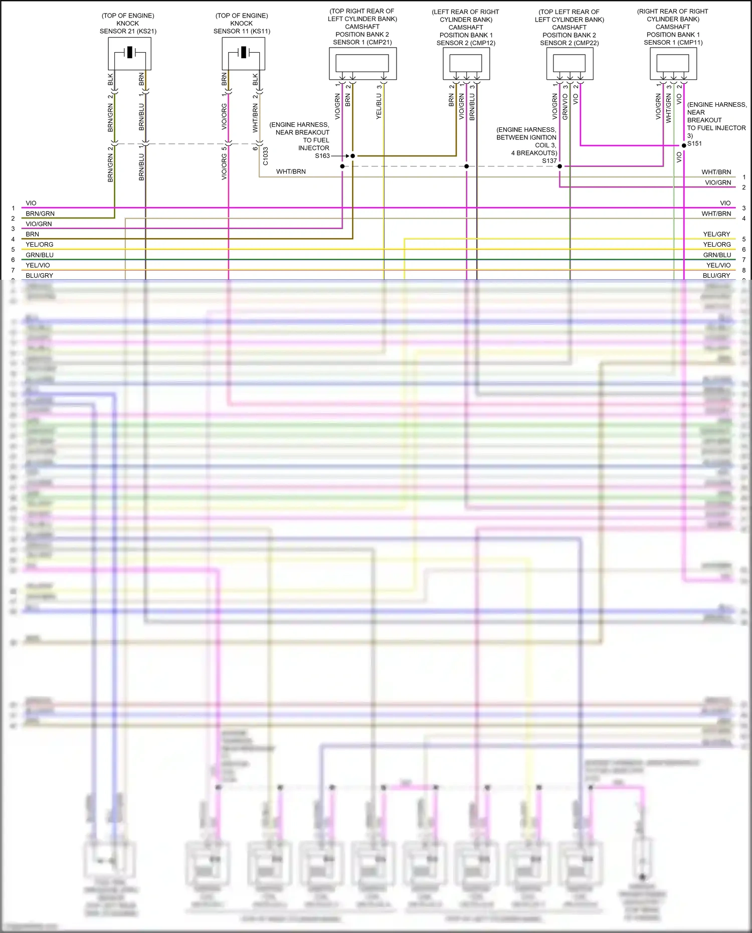Wiring diagram blu/grn for Ford Mustang VII (2022-2024) (51 of 54)
